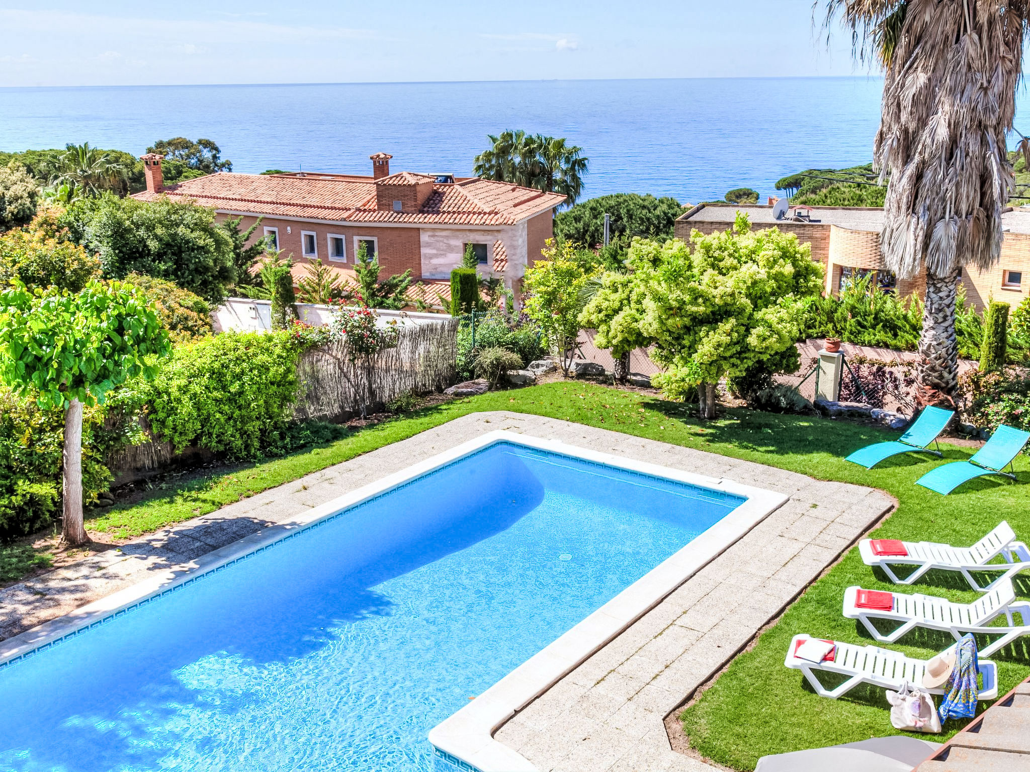 Villa Levante Montgoda Lloret: Spectacular 6-Bedroom Villa with Private Pool and Sea Views in Costa Brava