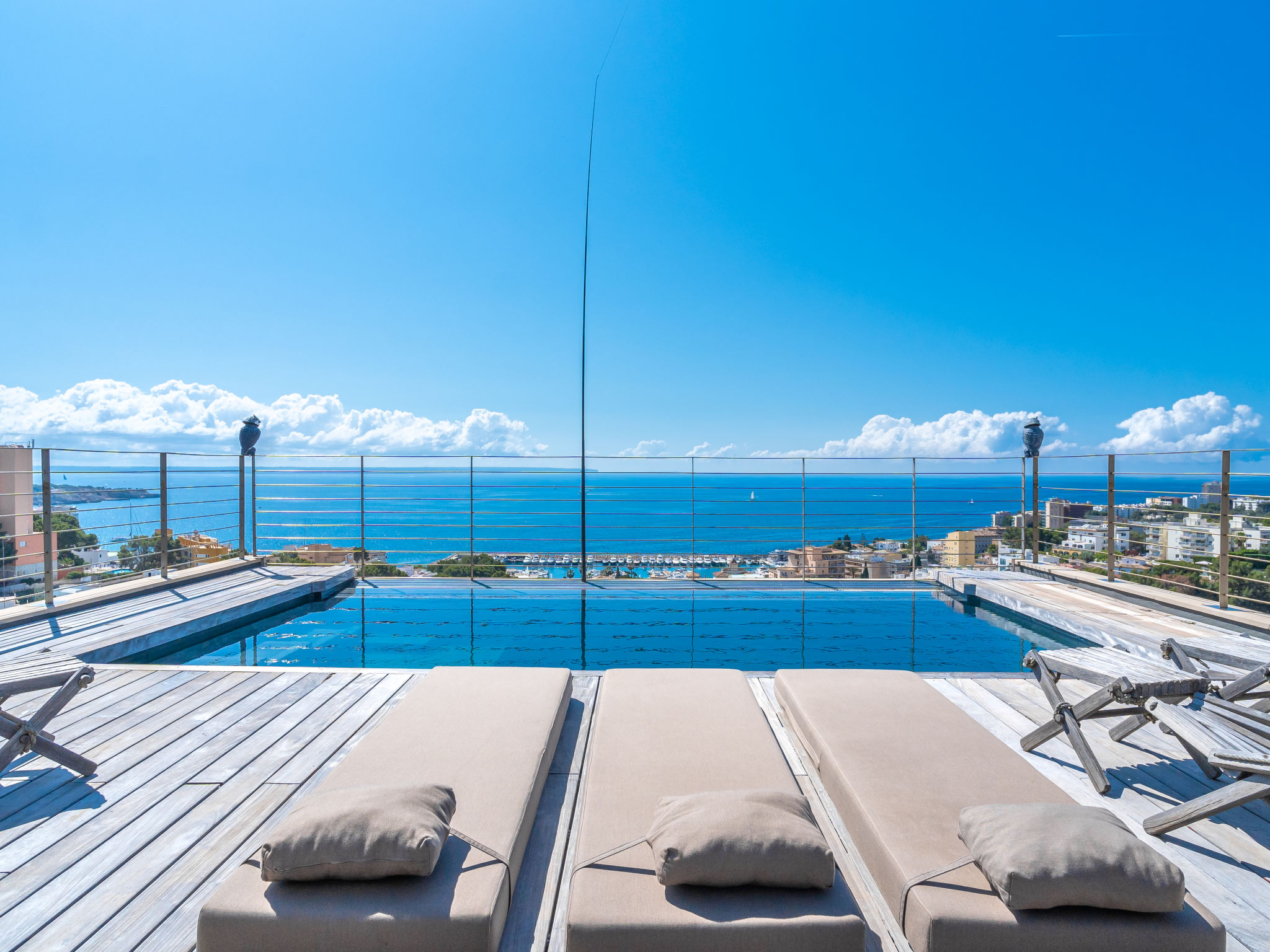Villa Levante Palma: Modern 4-Bedroom Villa with Private Pool and Panoramic Sea Views in Sant Agusti