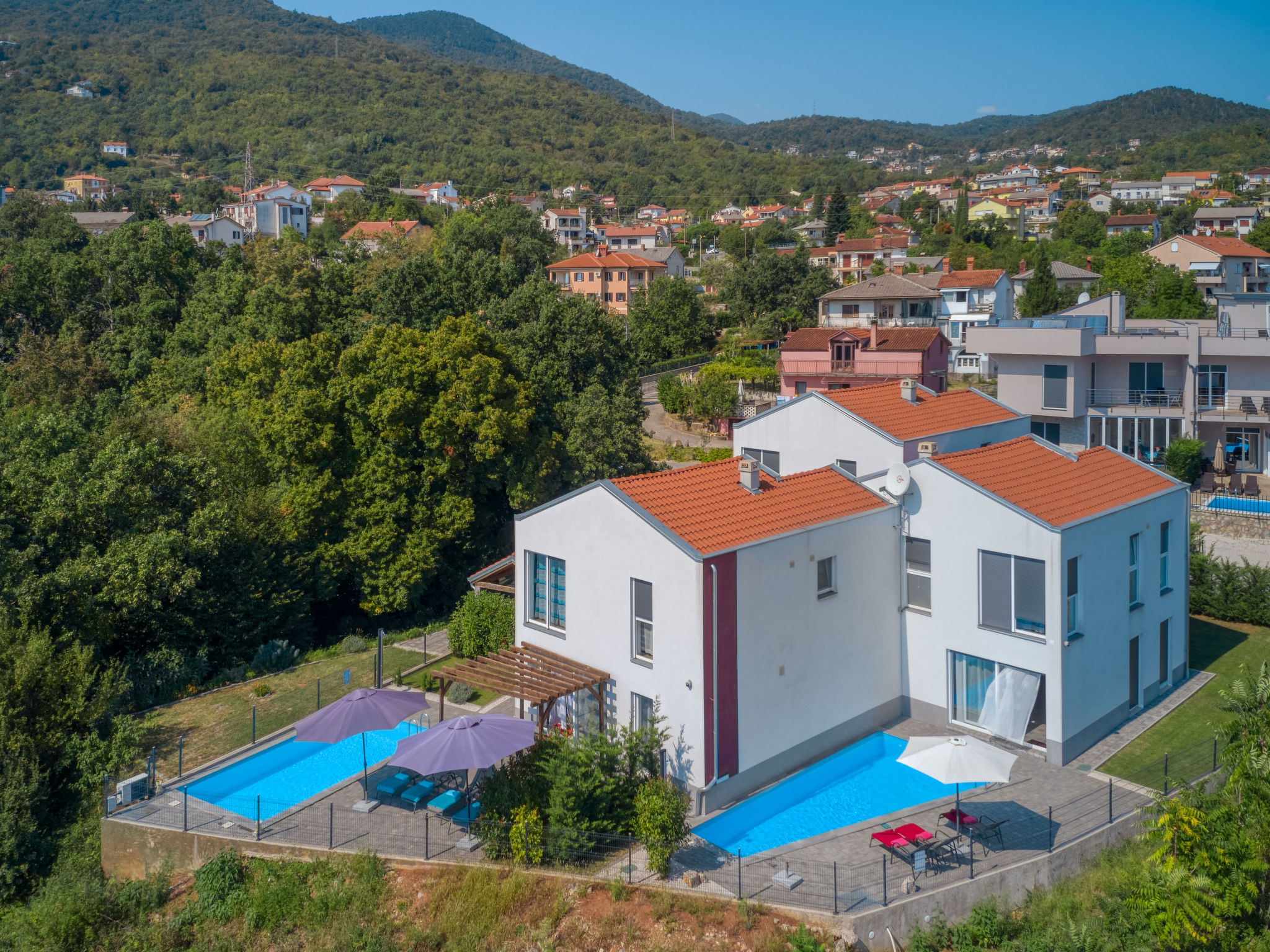 Villa Maestral Opatija: Spectacular 7-Bedroom Villa with Private Pool and Modern Design in Croatian Riviera