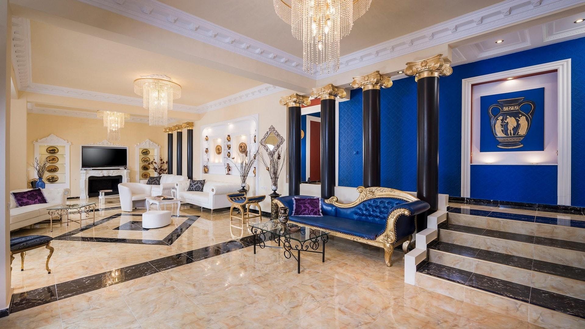 Villa Meltemi Chorafakia Chorafakia 3: Spacious 6-Bedroom Villa with Hot Tub and Sea Views, Chorafakia