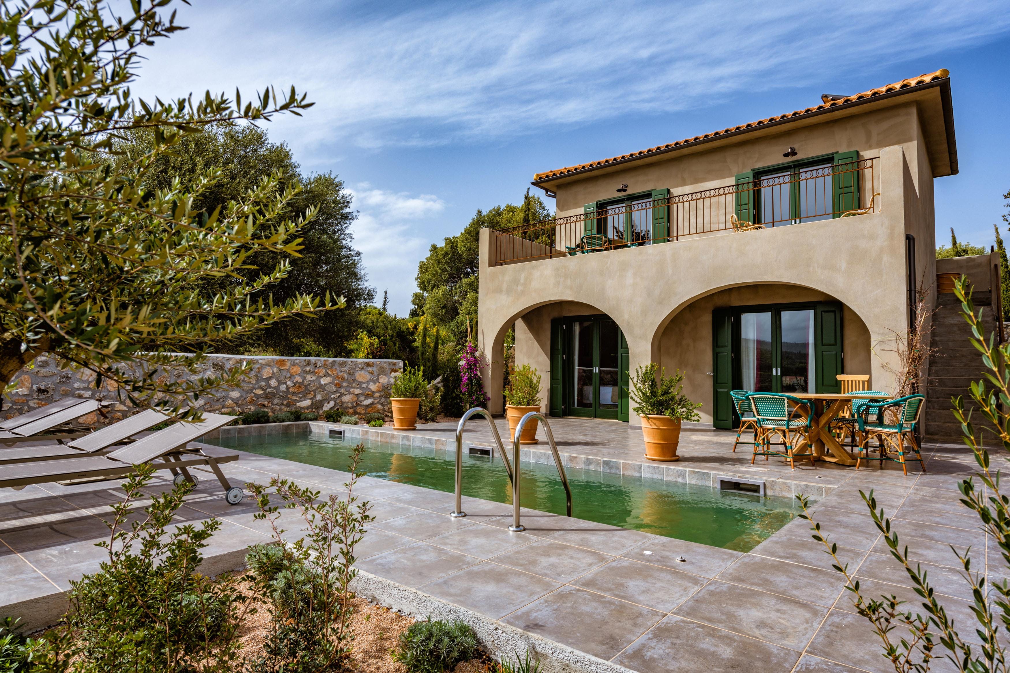 Villa Meltemi Fiskardo: Luxurious 2-Bedroom Apartment with Sea Views and Pool, Kefallonia