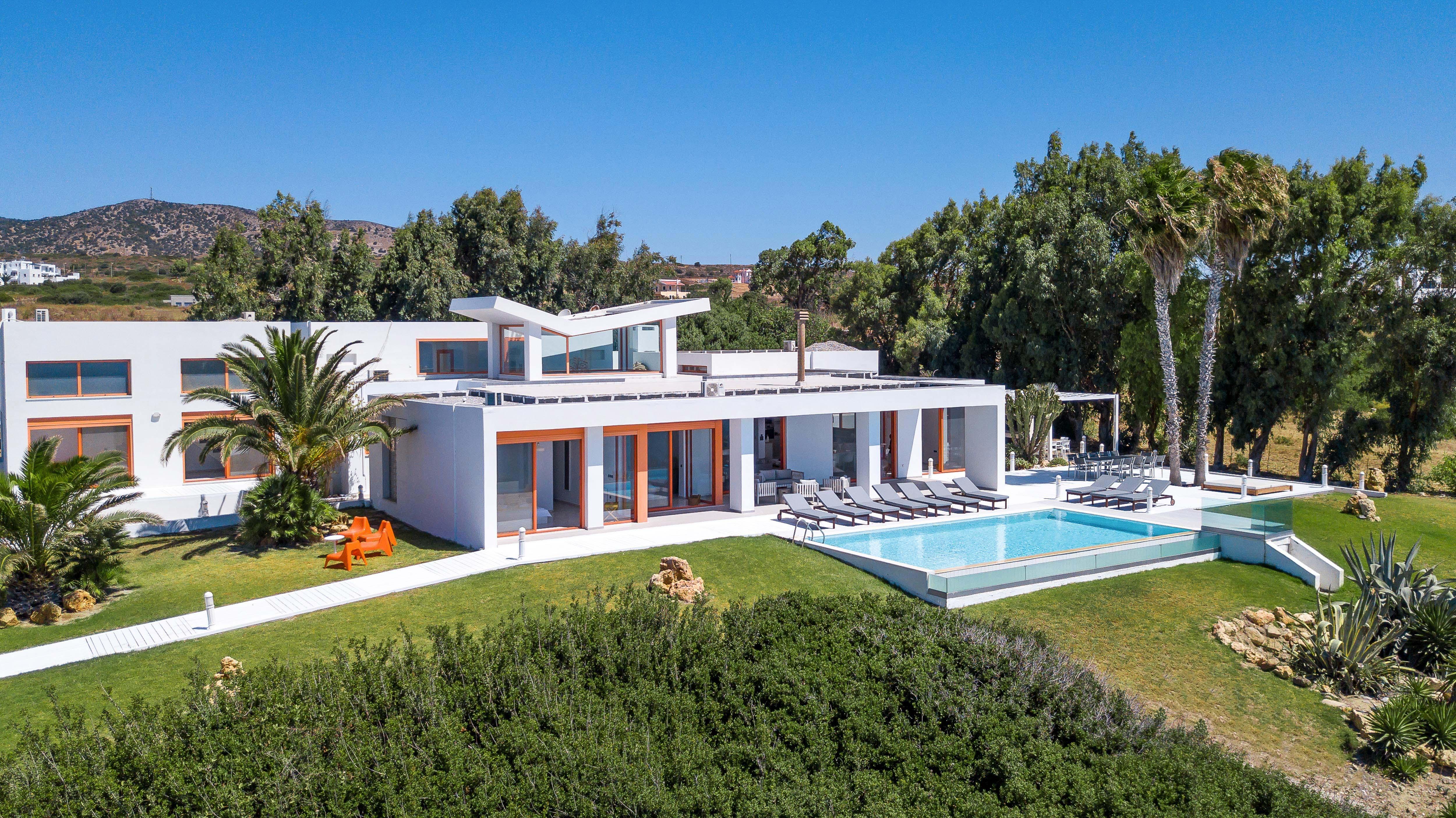 Villa Meltemi Plimmiri: Luxurious 7-Bedroom Apartment with Seaviews and Pool, Rhodes