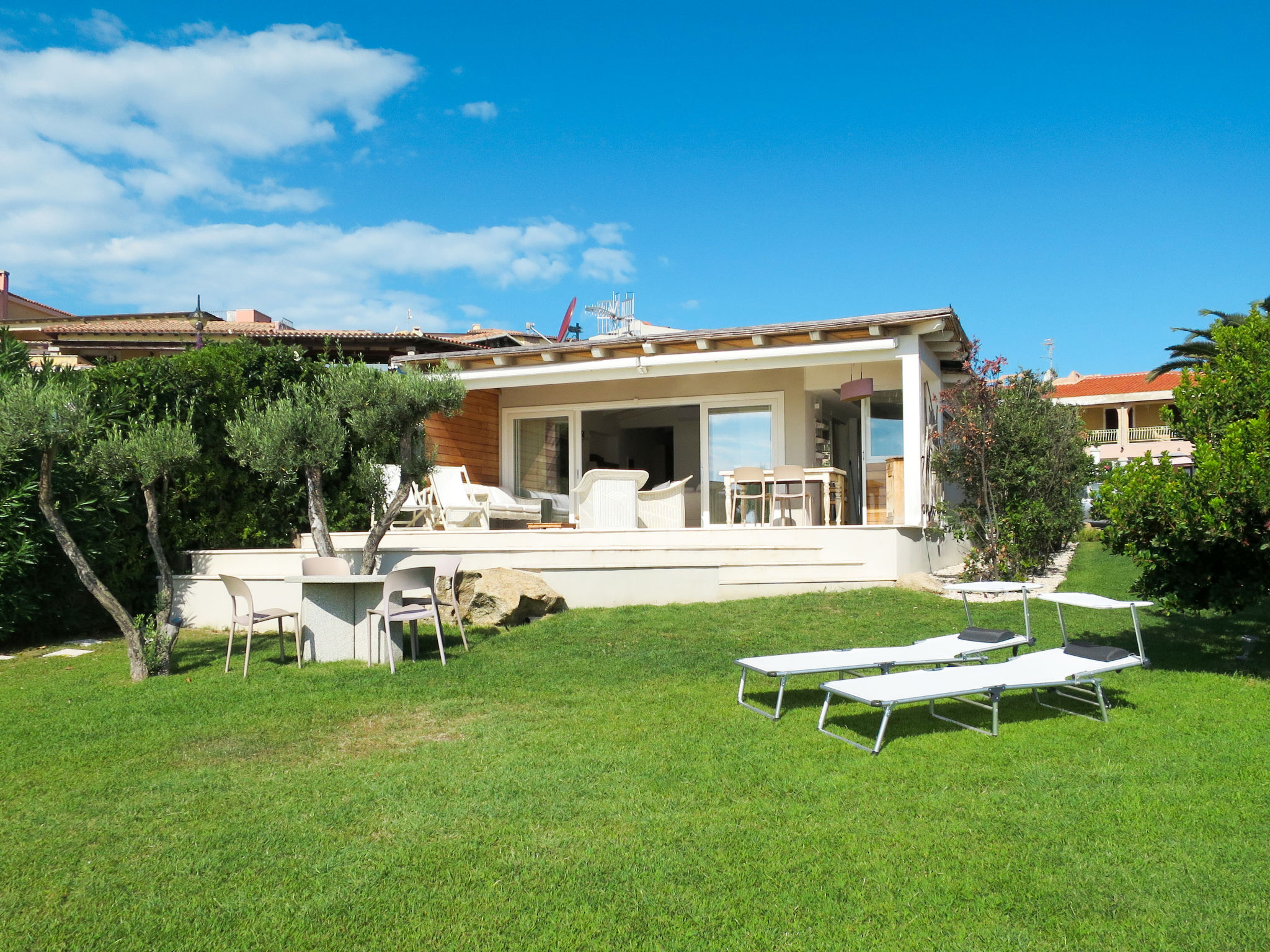 Villa Mistral Golfo: Stunning 2-Bedroom Holiday Home with Sea Views and Resort Pool in Sardinia Italy