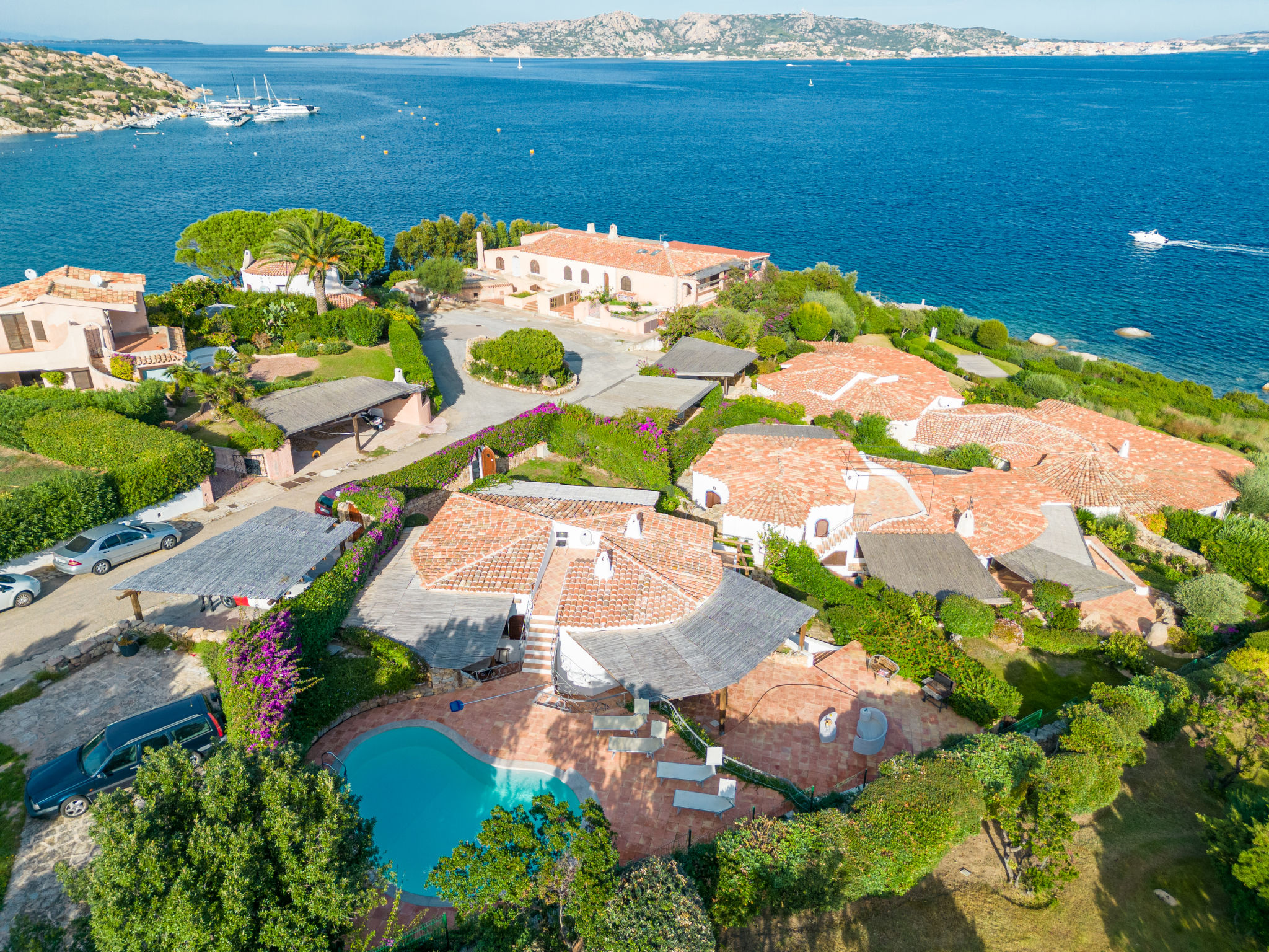 Villa Mistrale Palau: Stunning 3-Bedroom Beachfront Villa with Private Pool and Sea Views in Porto Rafael Sardinia