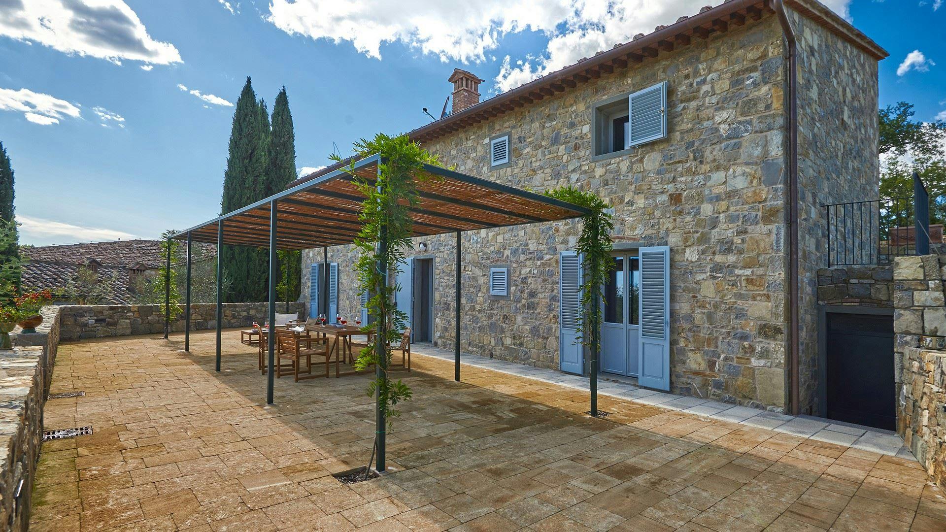 Villa Montefioralle Chianti Chianti 2: Luxury 4-Bedroom Villa with Pool and Scenic Views, Chianti