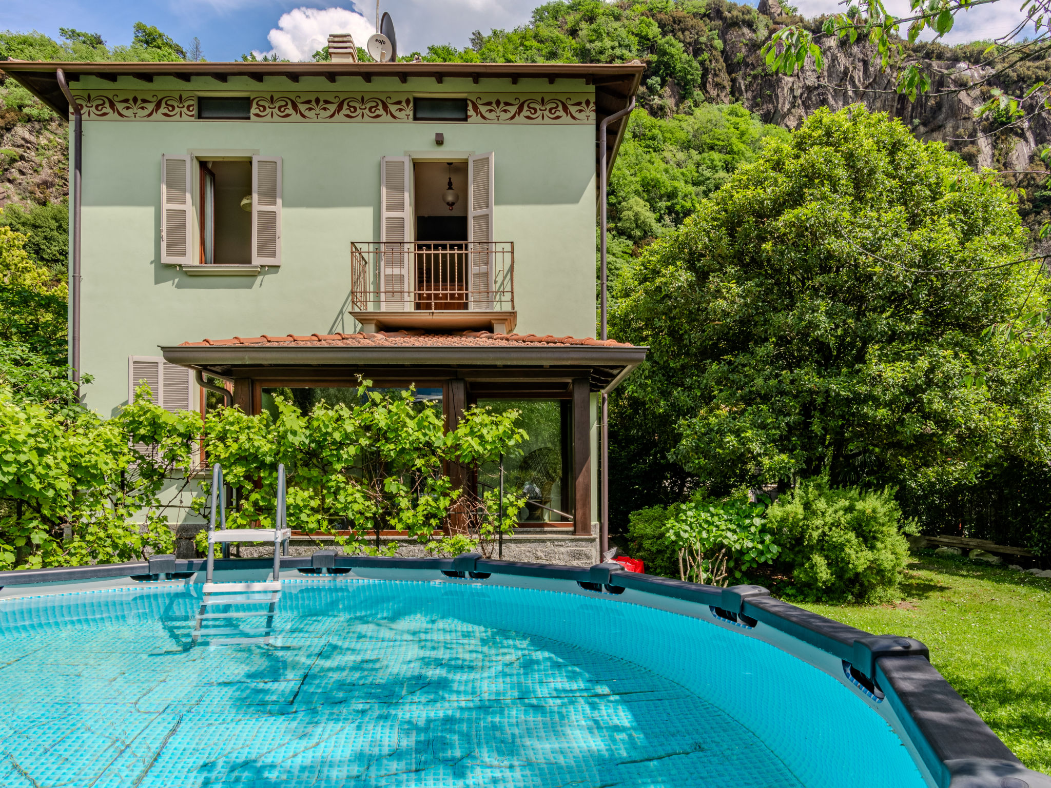 Villa Muggiasca Dervio: Stunning 3-Bedroom Mountain View Villa with Private Pool in Beautiful Lake Como Setting