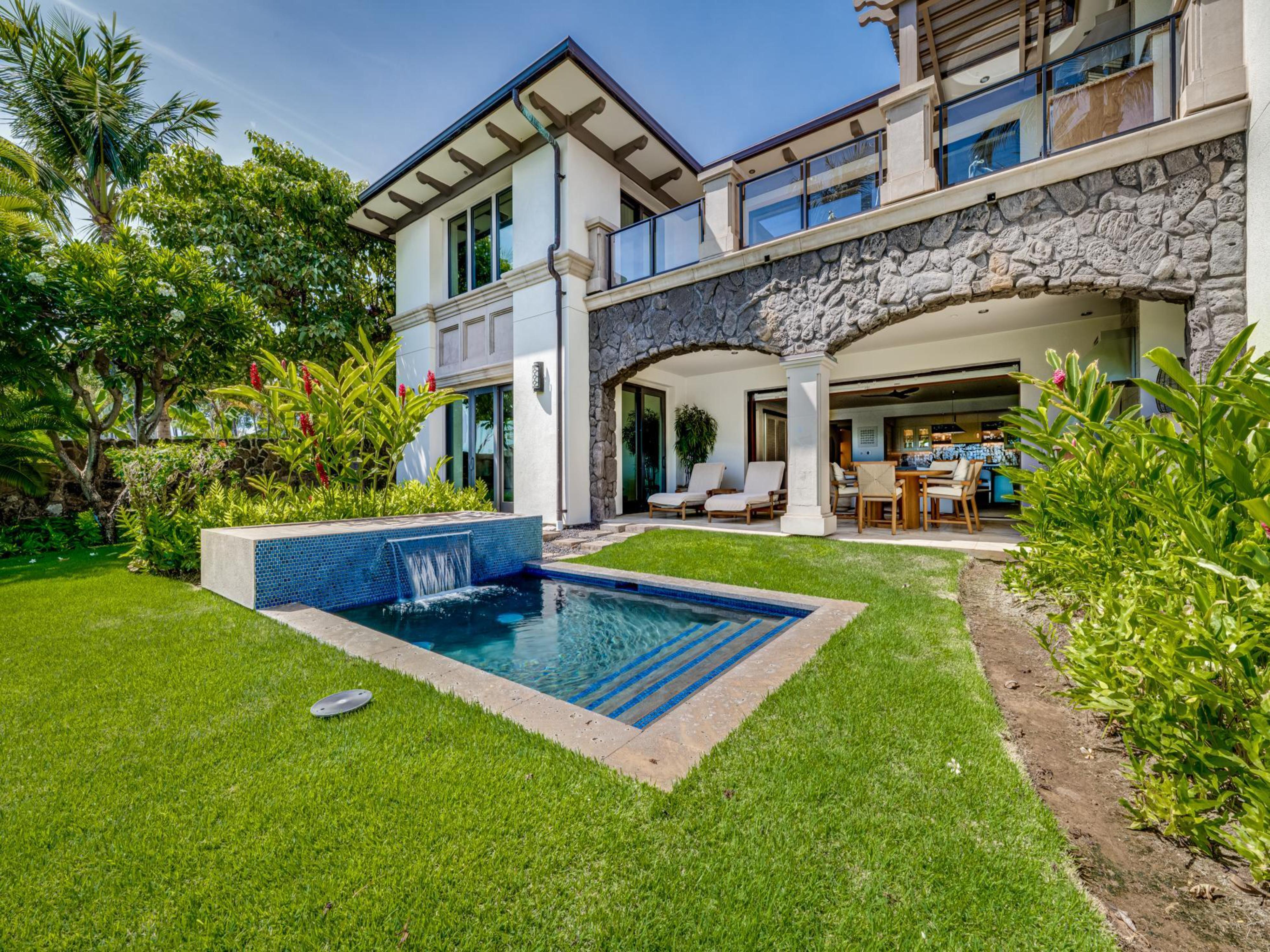 Villa Naupaka Wailea Hawaii: Luxury 3-Bedroom Villa with Private Plunge Pool and Beach Nearby, Hawaii
