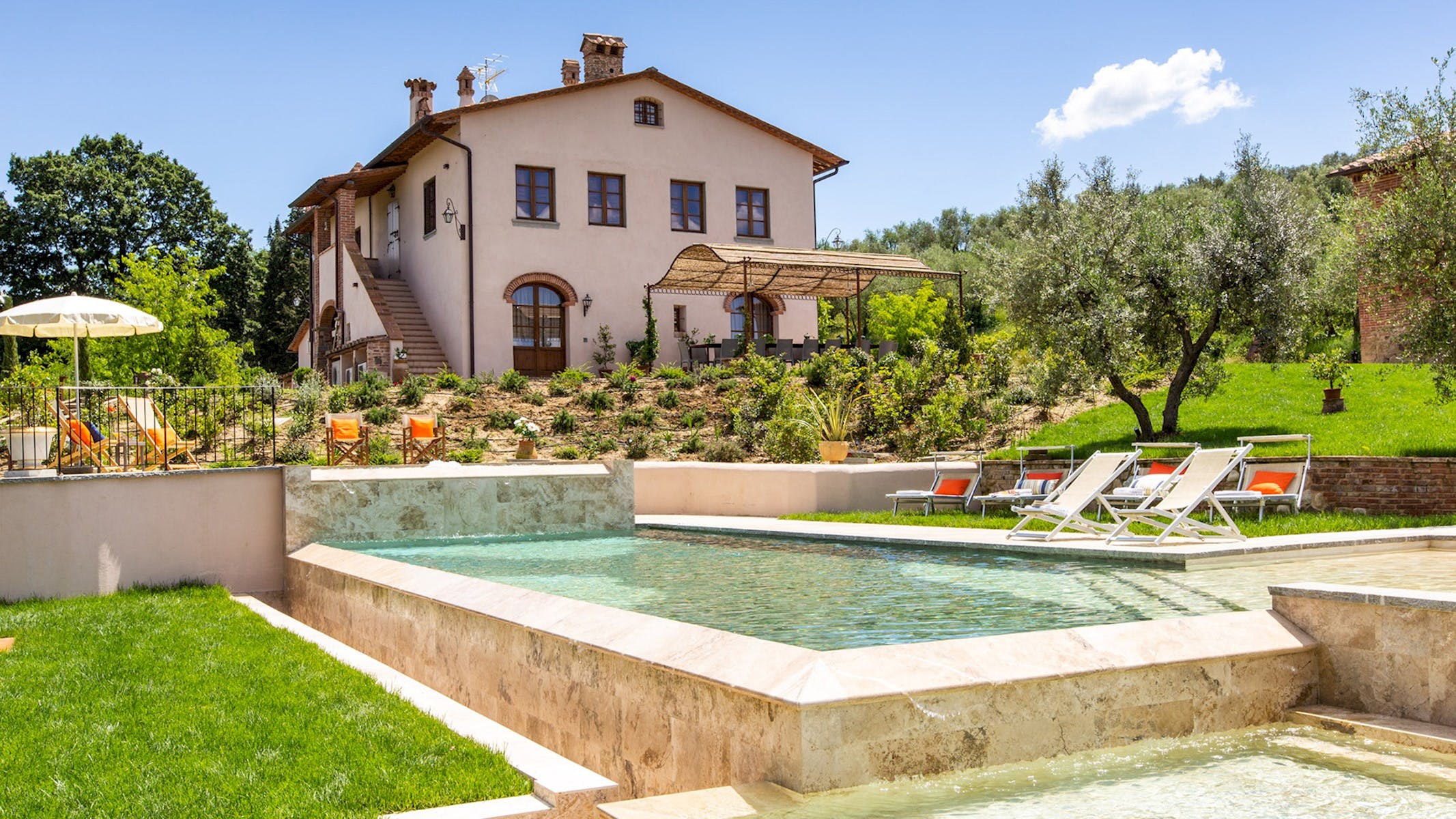 Villa Oliveto San Miniato: Luxury 7-Bedroom Apartment with Infinity Pool, San Miniato