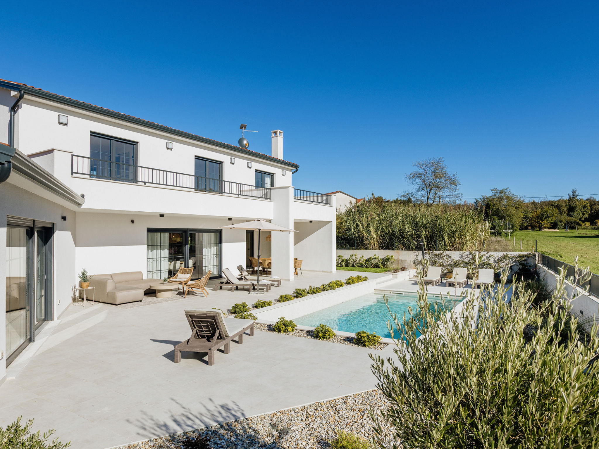 Villa Pavići Novigrad: Modern 3-Bedroom Holiday Villa with Private Pool Near Historic Istrian Coast