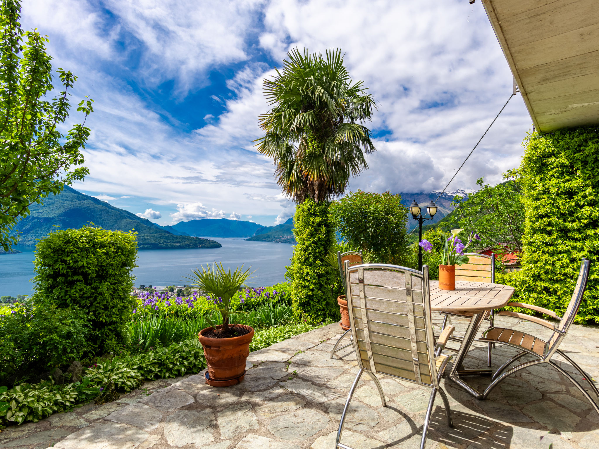 Villa Peglia Vercana: Spacious 7-Bedroom Mountain Villa with Spectacular Lake Como Views and Multiple Living Spaces in Northern Italy