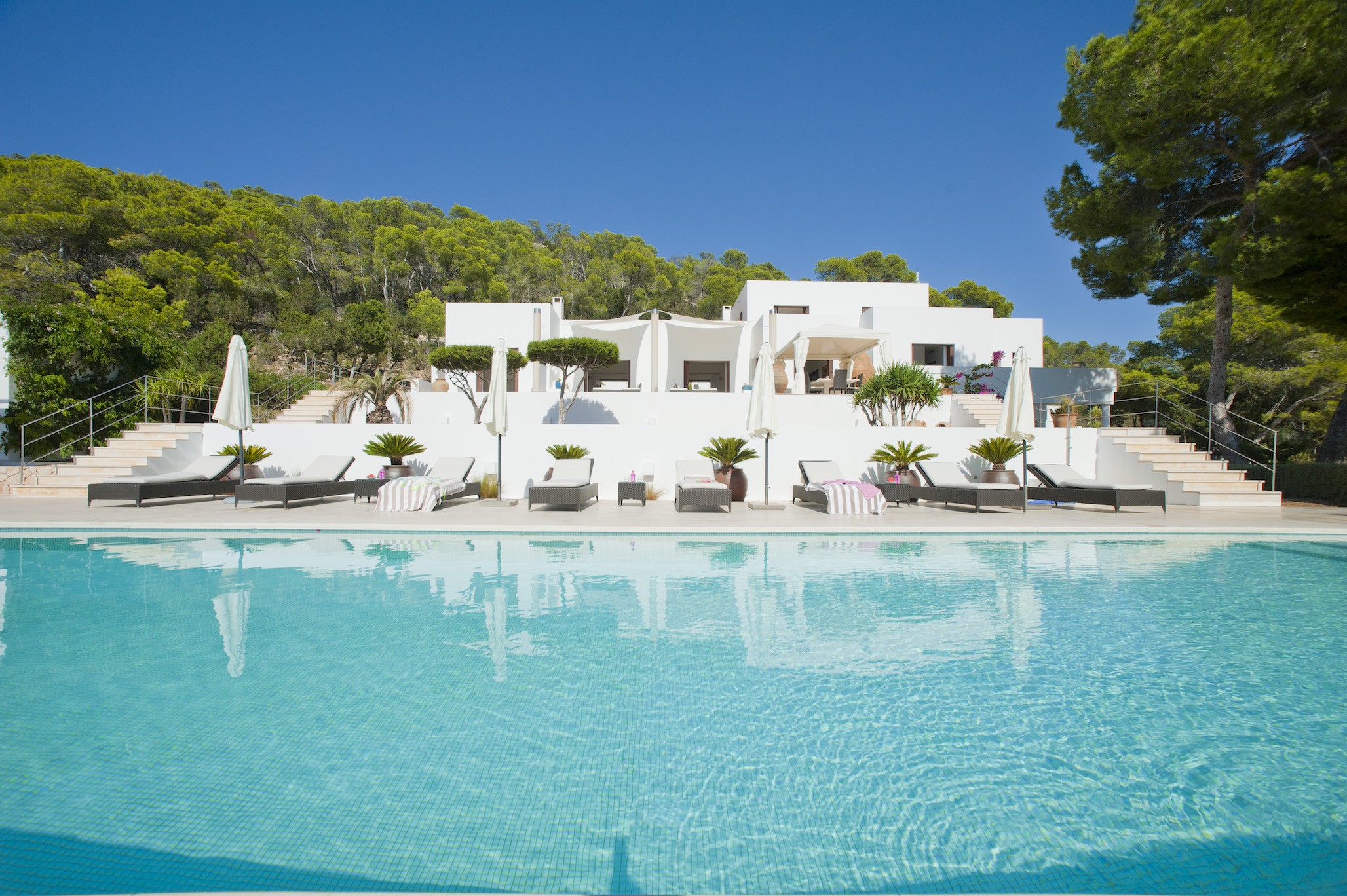 Villa Pitiusa Vedella: Stunning 6-Bedroom Luxury Villa with Sea Views, Cala Vedella