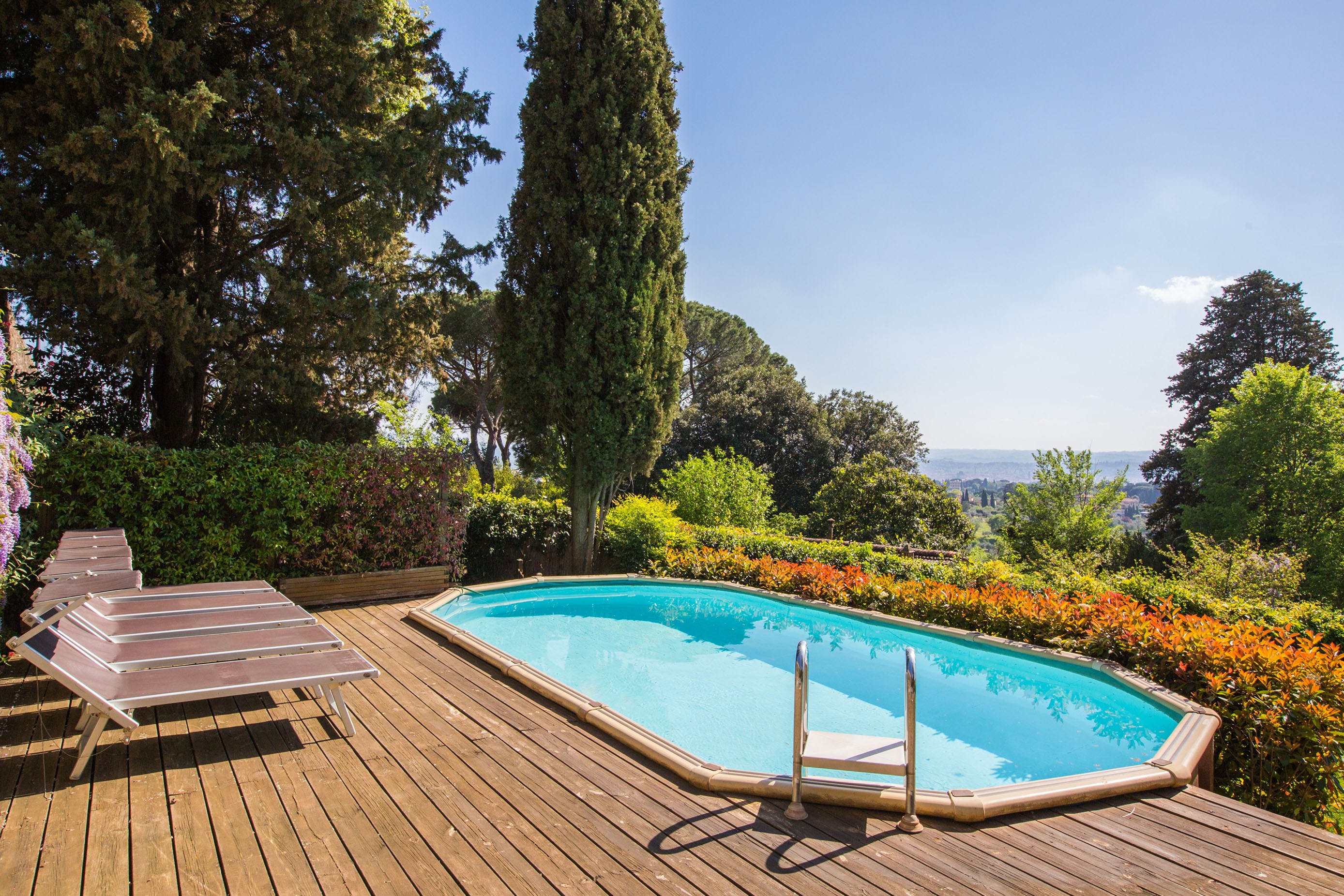 Villa Poggio Fiesole: Luxury 5-Bedroom Apartment with Pool, Florence