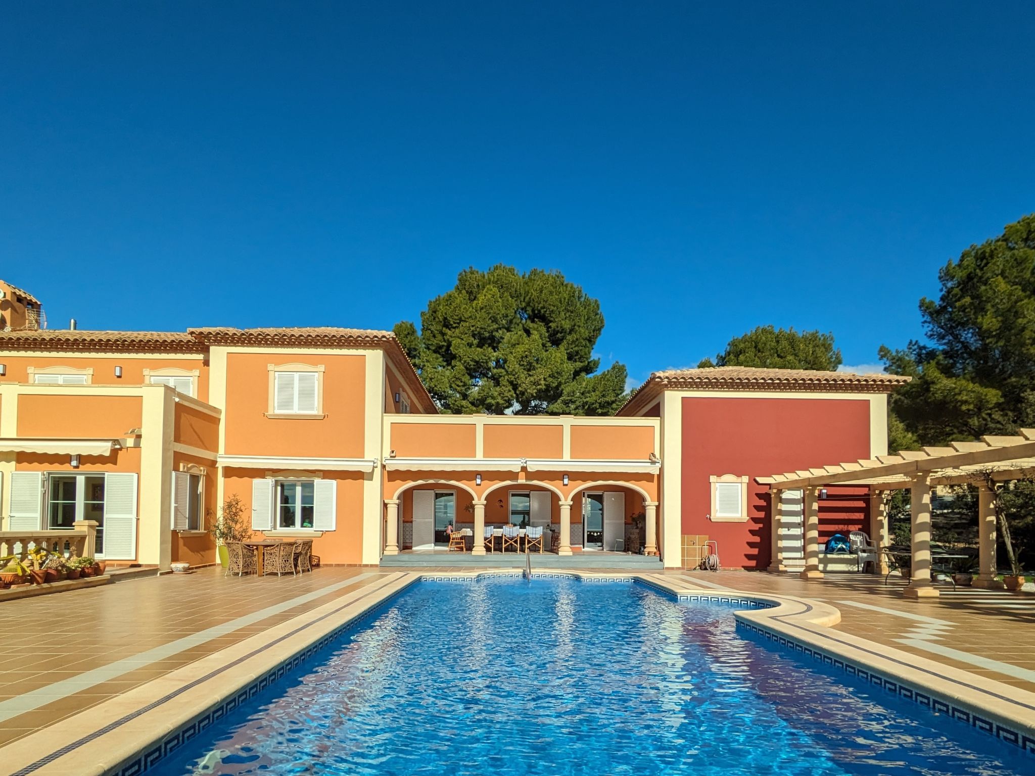 Villa Ponoch Benidorm: Spectacular 6-Bedroom Modern Villa with Private Pool and Mountain Views in Costa Blanca Spain