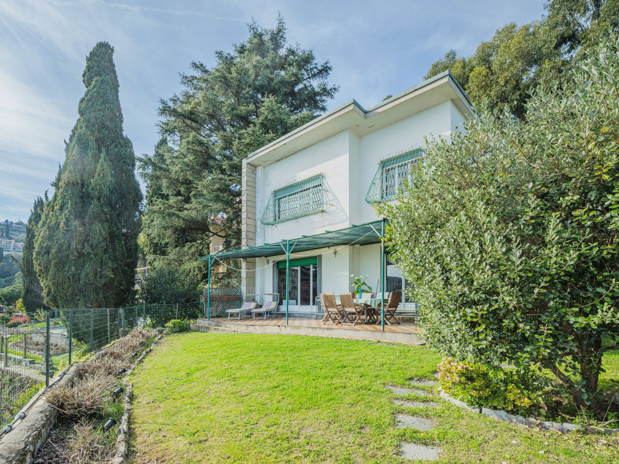 Villa Portofino Rapallo: Elegant Four-Bedroom Villa with Sea Views and Terraced Gardens in Italian Riviera