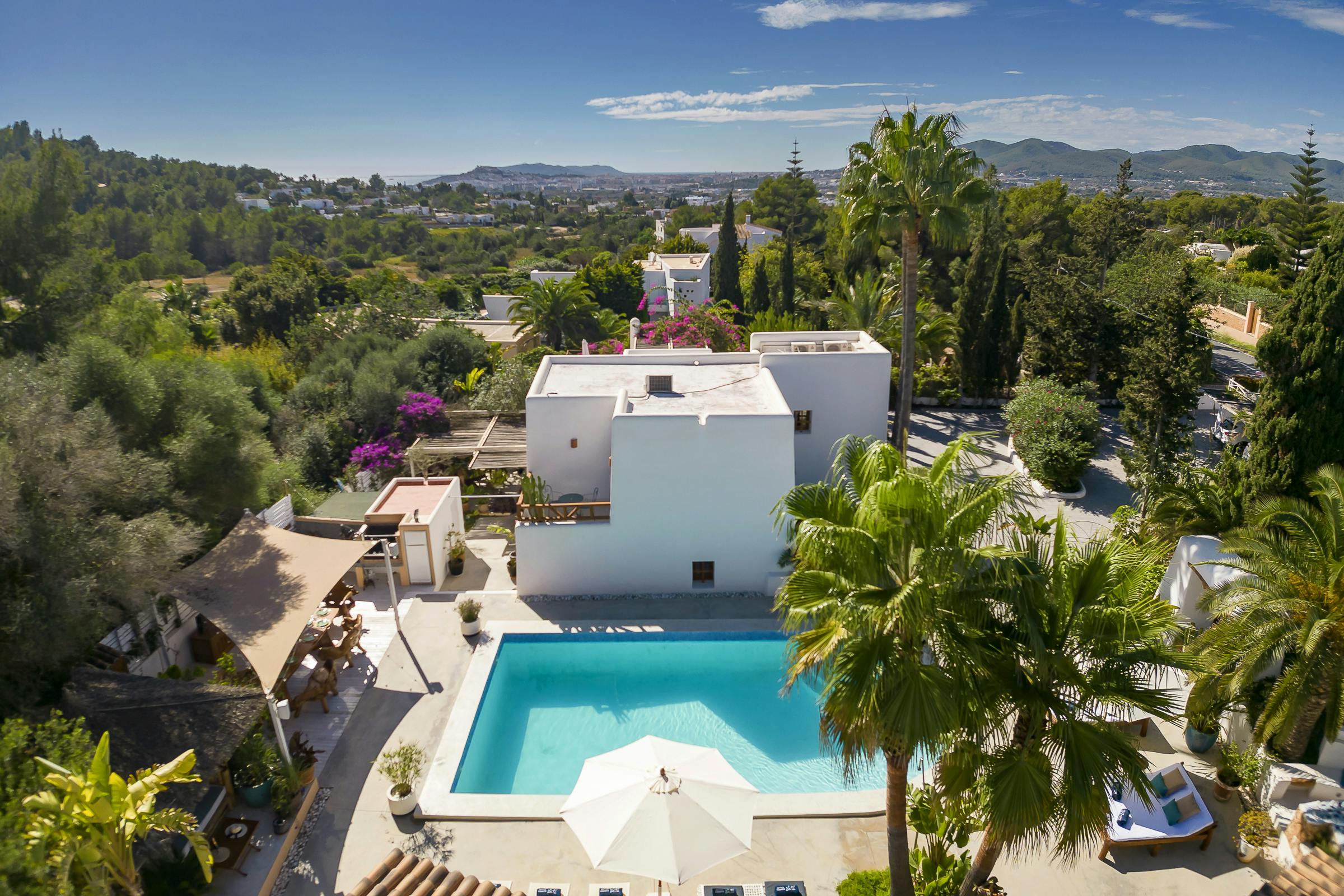 Villa Puig Jesus: Luxury 6-Bedroom Villa with Seaview and Pool, Ibiza