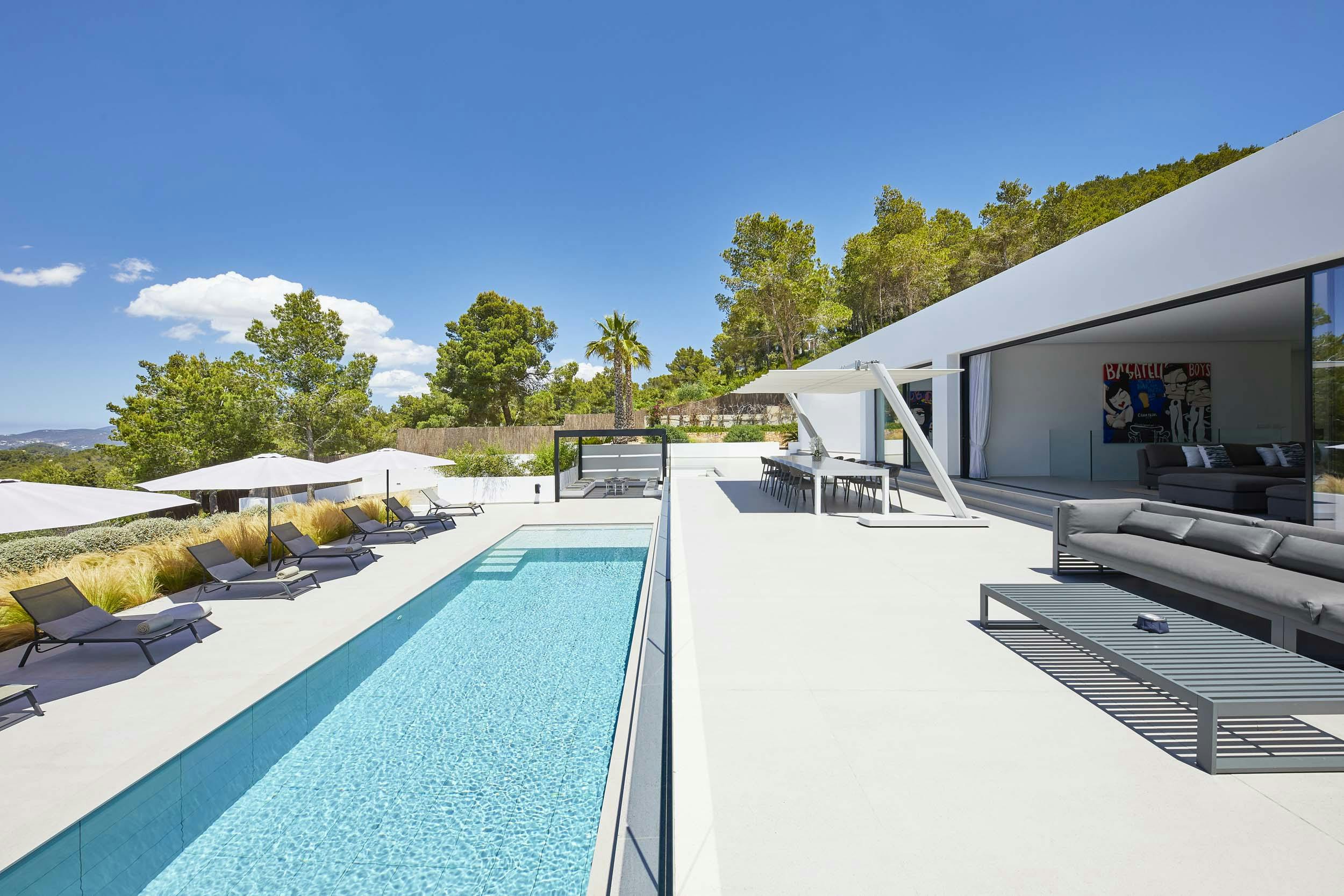 Villa Sa Talaiassa San José: Luxury 5-Bedroom Villa with Seaview and Pool, San José