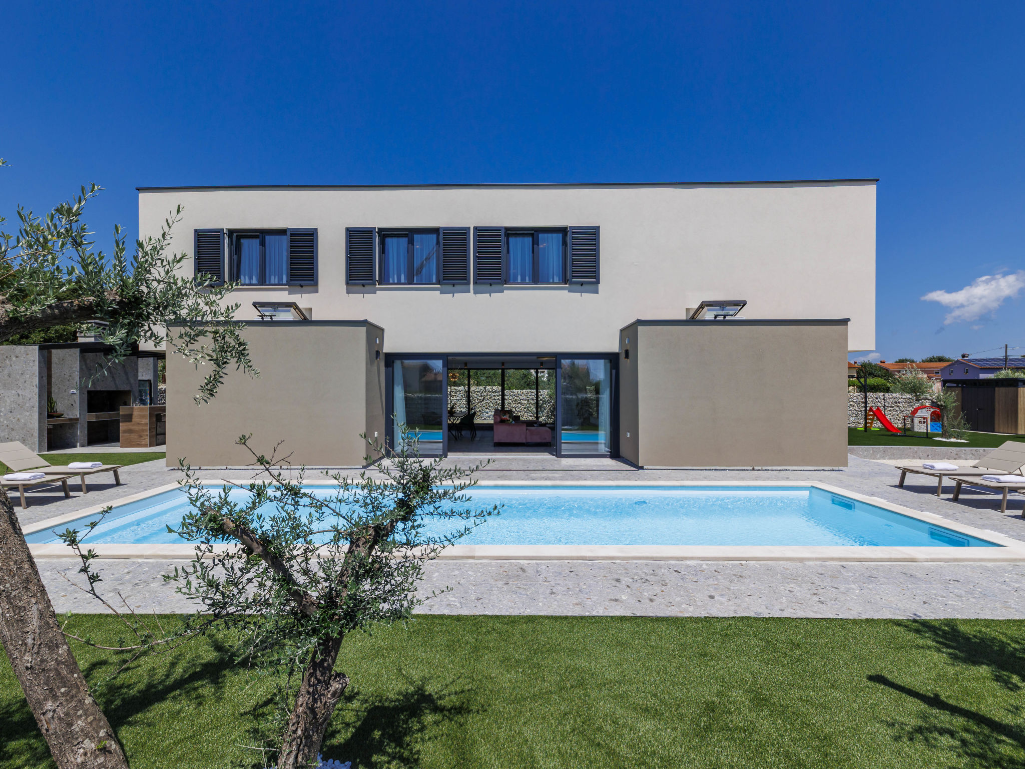 Villa Sikavec Marčana: Luxury Four Bedroom Villa with Heated Private Pool Near Historic Pula Croatia