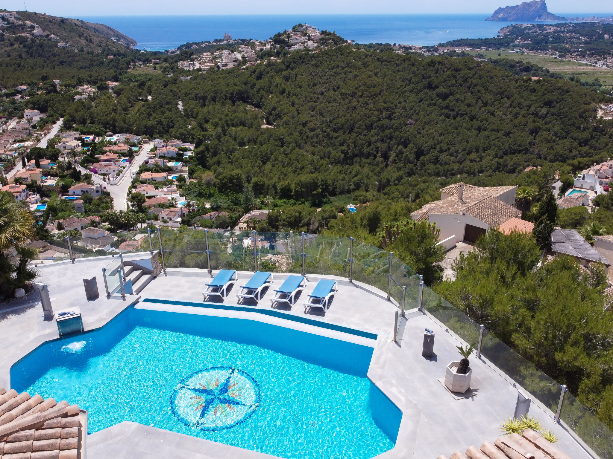 Villa Teulada Moraira: Stunning 4-Bedroom Contemporary Villa with Private Pool and Panoramic Sea Views Costa Blanca