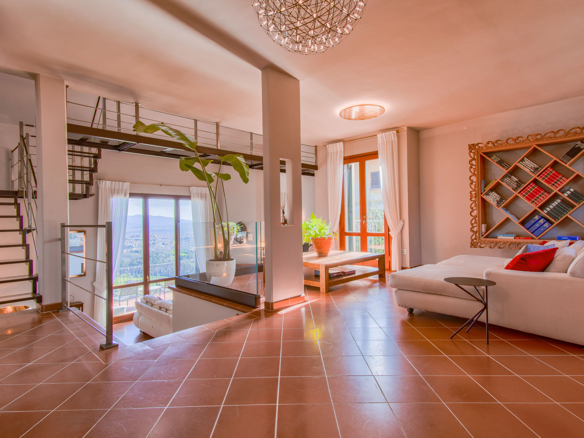Villa Torretta Borgo: Stunning 4-Bedroom Modern Villa with Private Pool and Panoramic Valley Views in Tuscany