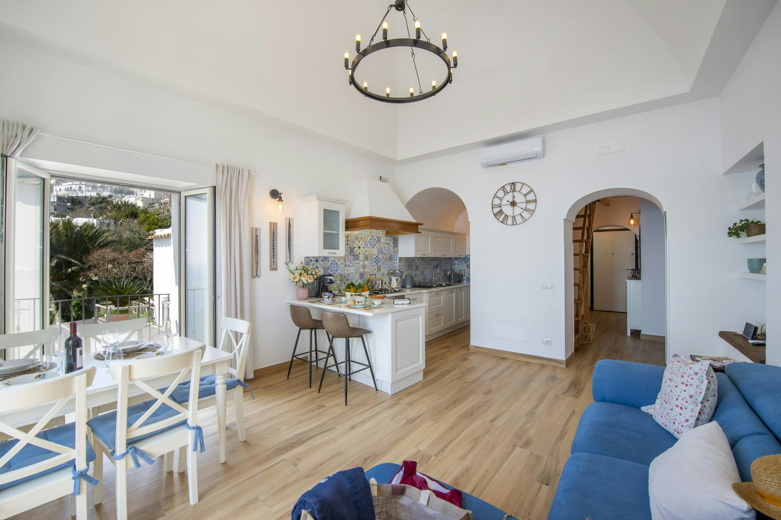 Villa Torretta Praiano: Luxury 3-Bedroom Villa with Sea Views and Air-Con, Praiano