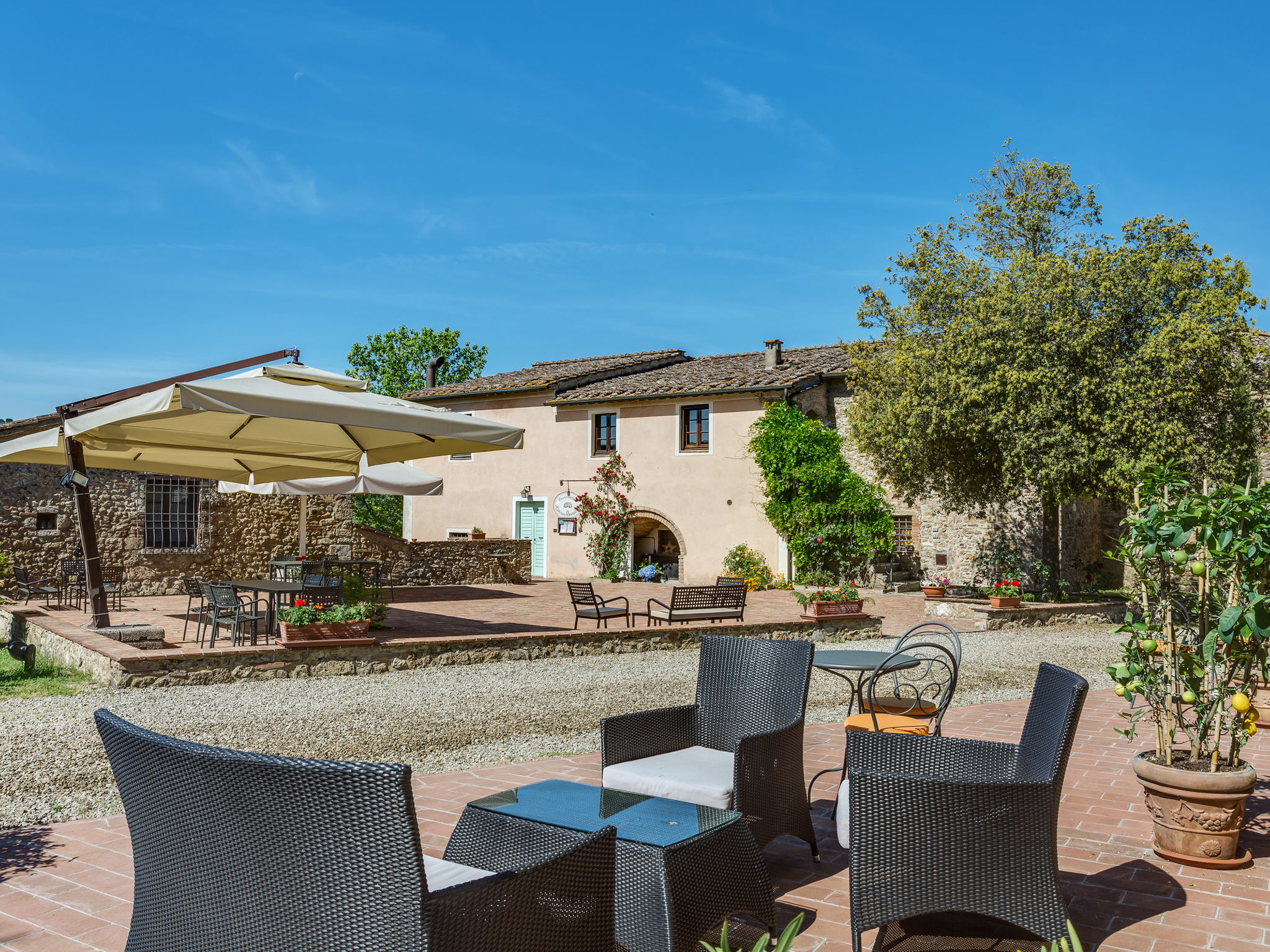 Villa Tramontana Colle: Spectacular 18-Bedroom Historic Estate with Private Pool and Gardens in Tuscan Countryside
