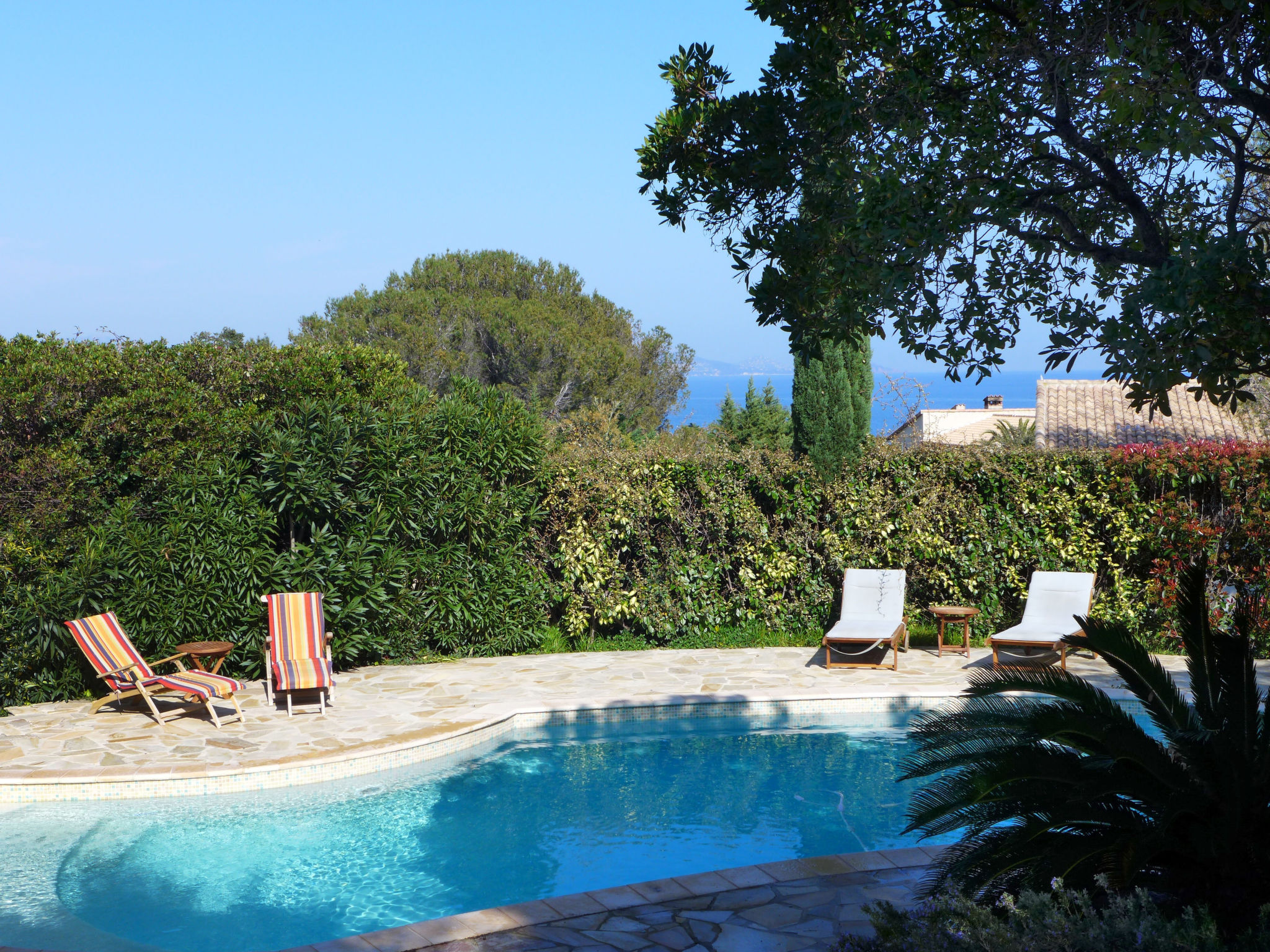 Villa Tramontane Issambres: Stunning 3-Bedroom Villa with Private Pool and Mediterranean Sea Views in Les Issambres France