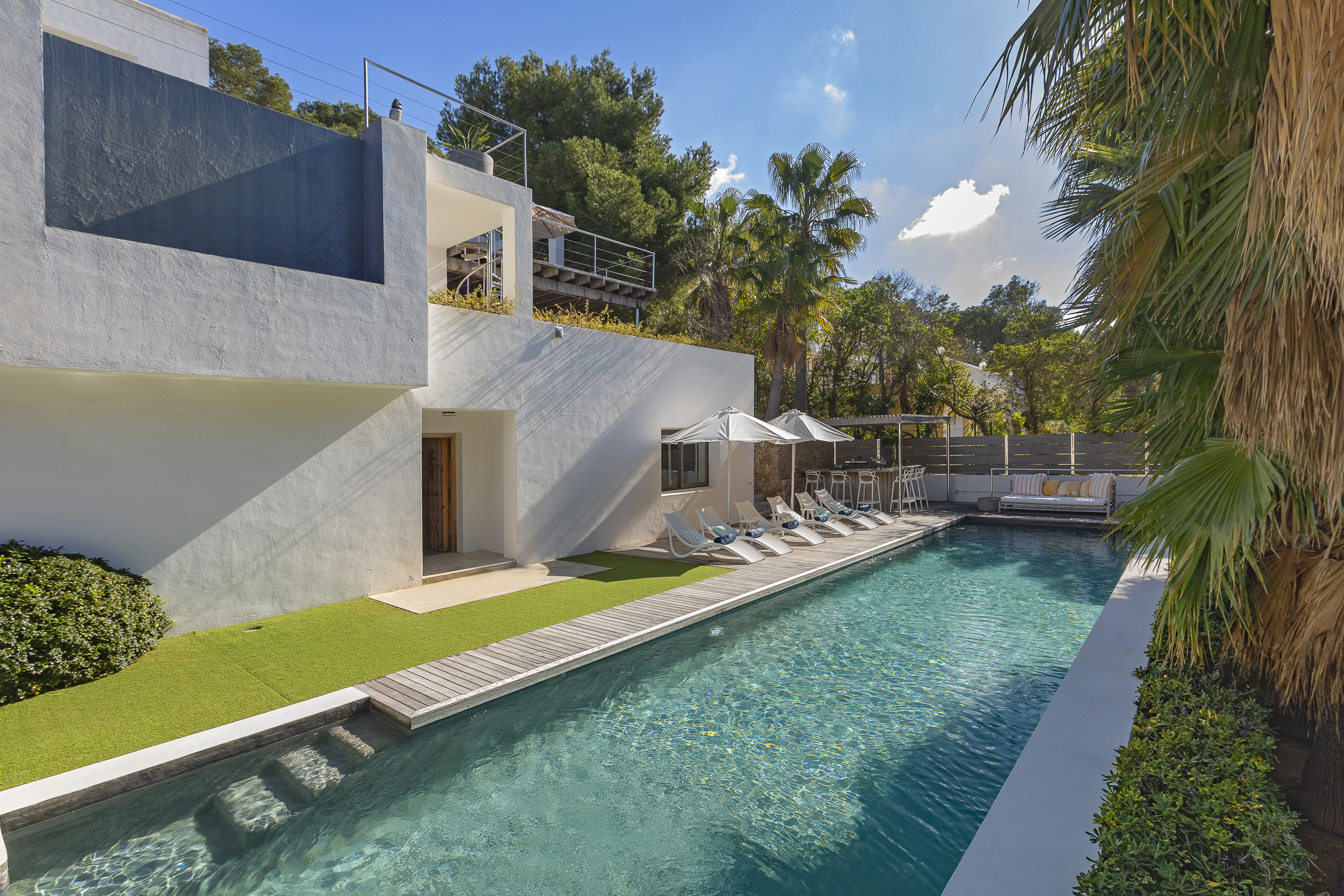 Villa Tramuntana Ibiza: Luxury 7-Bedroom Villa with Seaview and Pool, Saint Antoni de Portmany