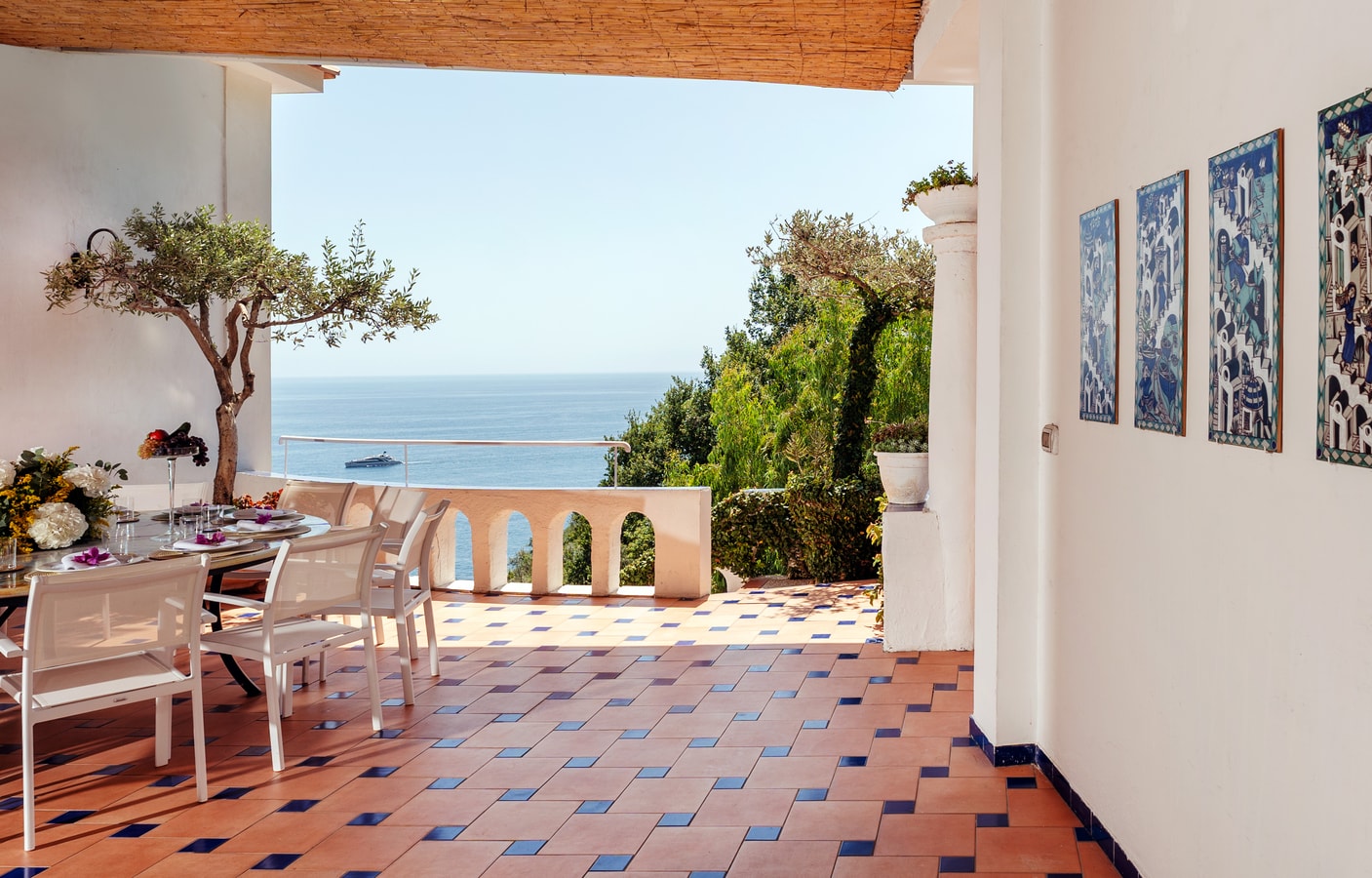 Villa Ulivo Amalfi: Luxury 6-Bedroom Apartment with Pool and Sea Views, Amalfi Coast