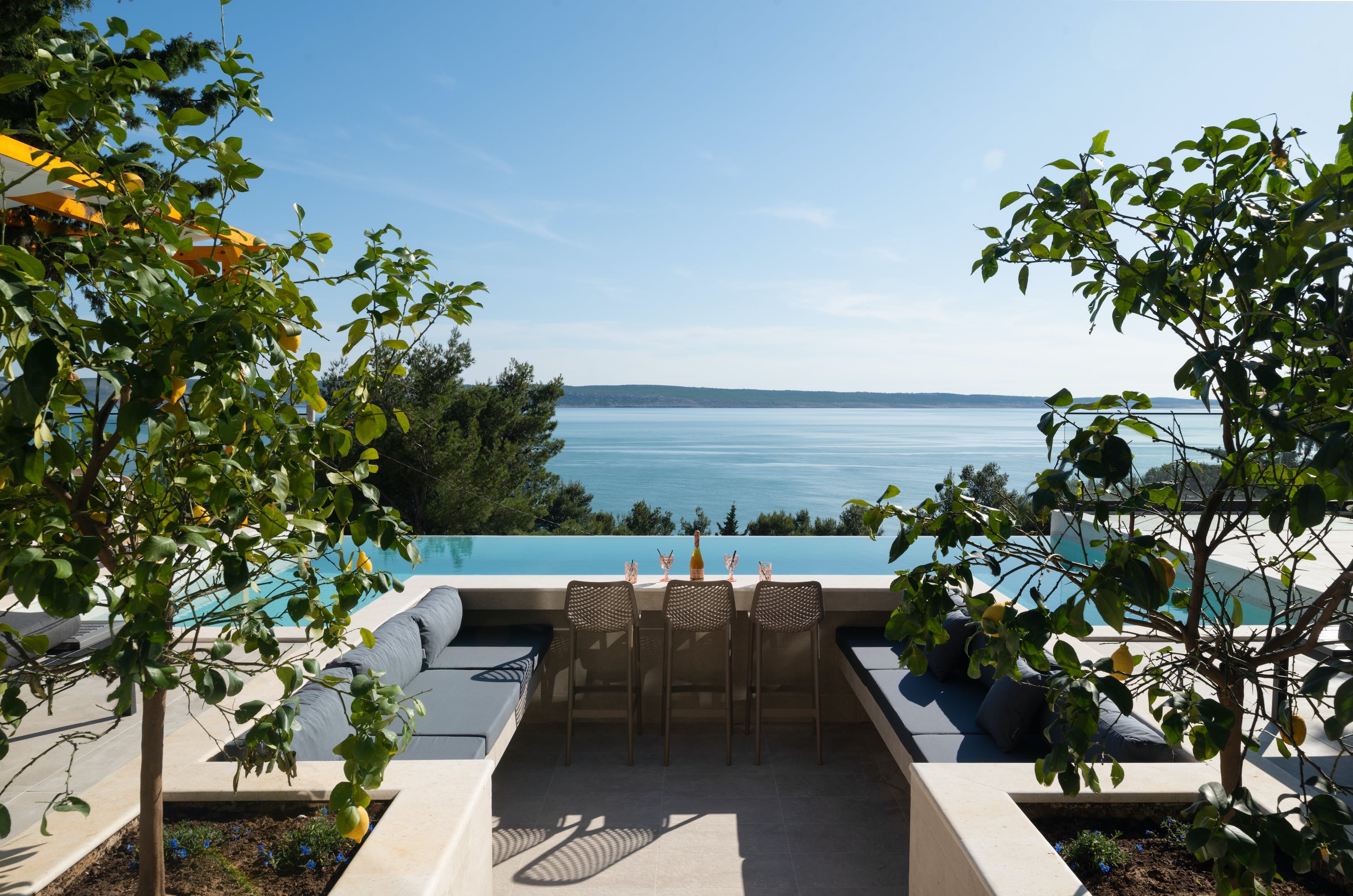Villa Velebit Zadar: Luxury 6-Bedroom Villa with Seaview and Sauna, Zadar County