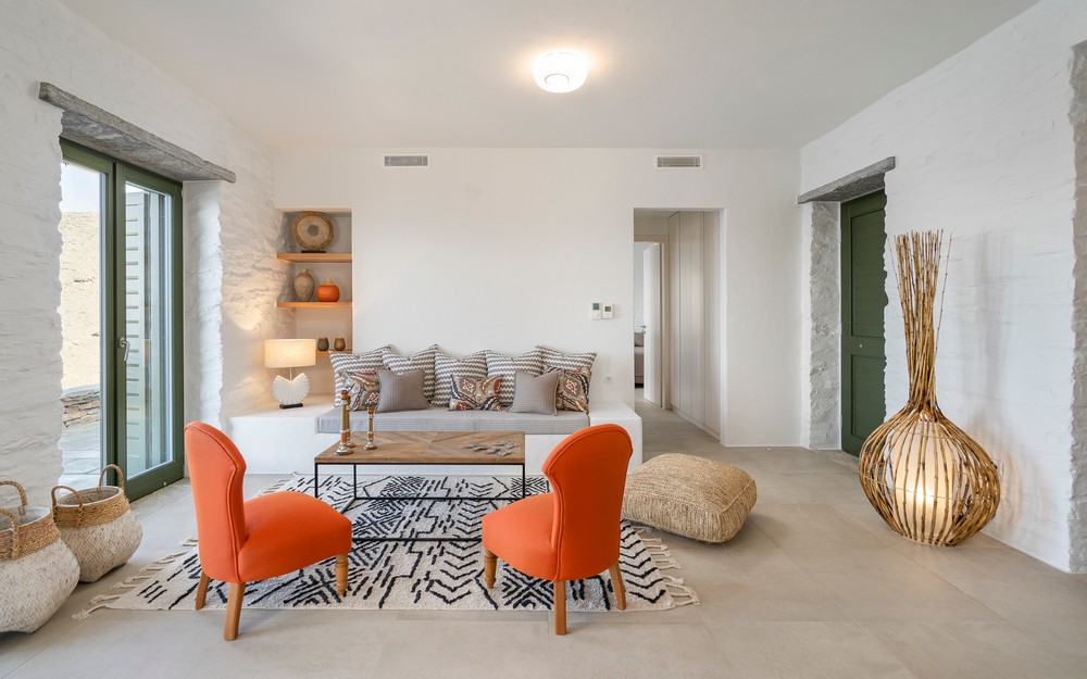 Villa Xyla Kea: Luxury 3-Bedroom Apartment with Infinity Pool and Sea Views, Kea