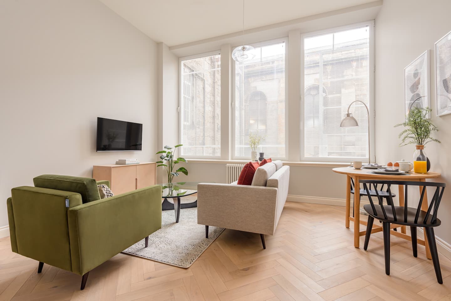 Apartment Craighall Edinburgh: Chic 1-Bedroom Apartment with Remote Work Space, Edinburgh Old Town
