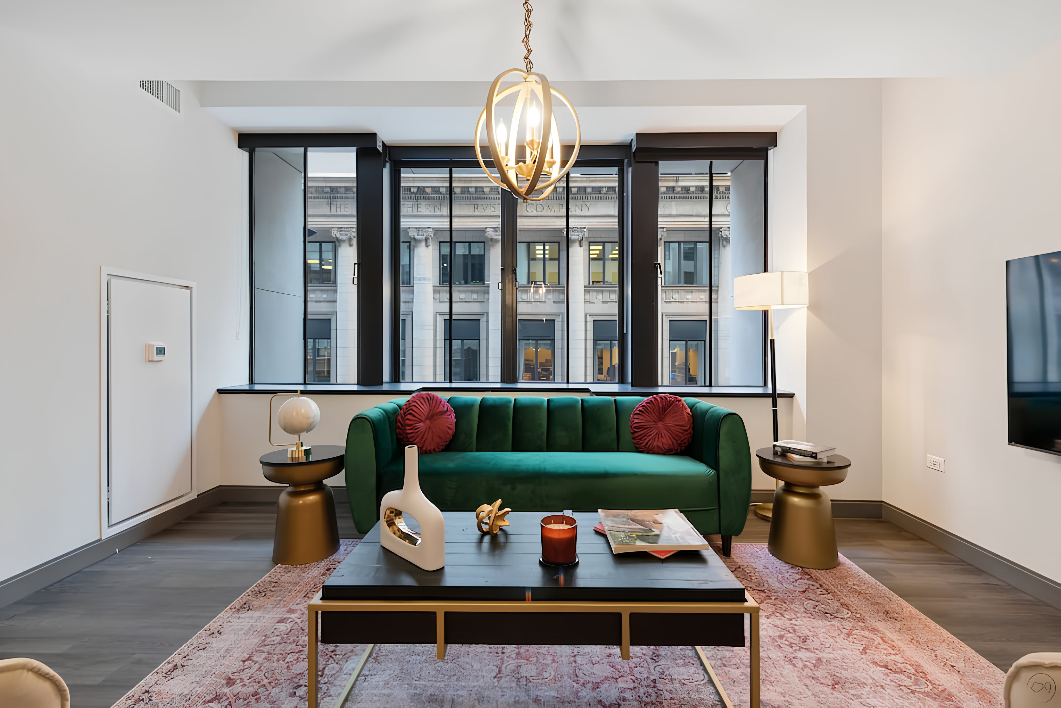 Villa Alba Pullman Chicago: Stylish 2-Bedroom Apartment with Pool and Air-Con, Chicago