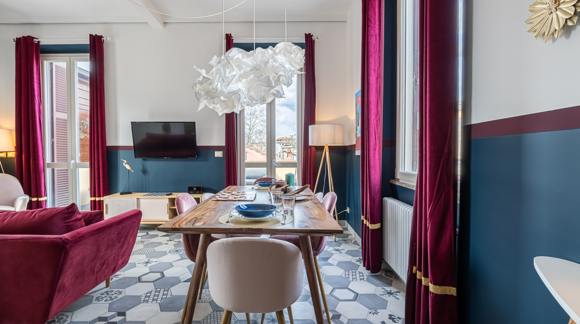 Casa Canaletto Navona: Charming 2-Bedroom Apartment Rental with Air-Con in Navona, Rome