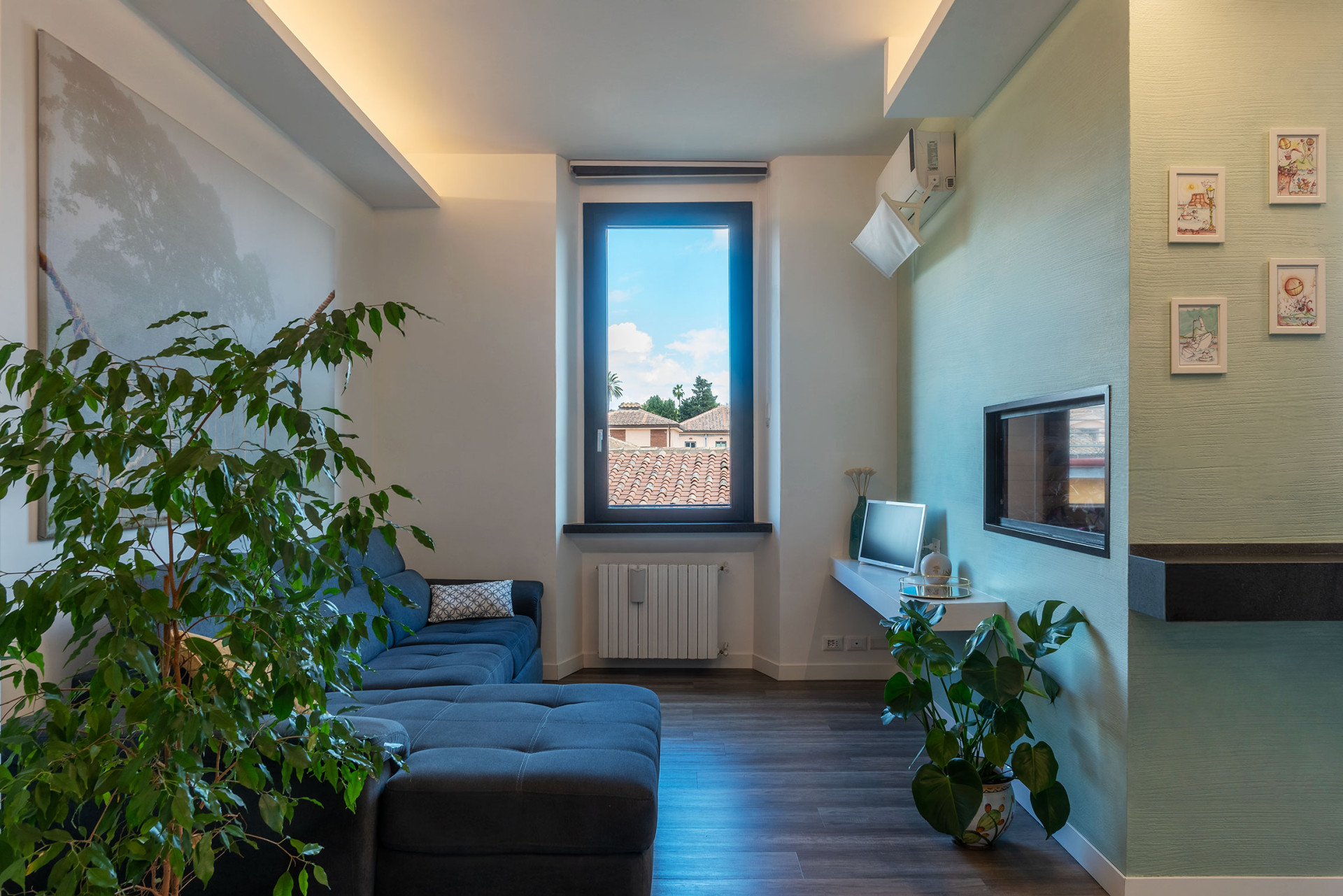 Casa Celio Roma: Charming 3-Bedroom Apartment Rental with Air-Con near Colosseum Rome