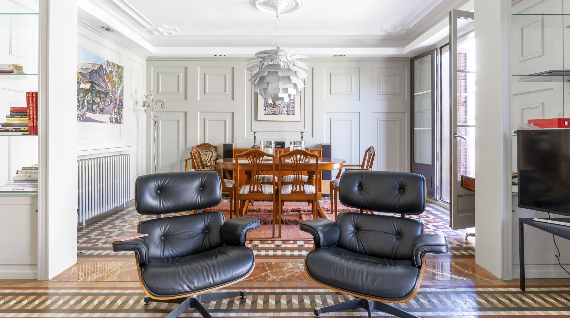 Casa Flor de Lis Eixample: Charming 3-Bedroom Apartment with Sea Views and Air-Con, Eixample Barcelona
