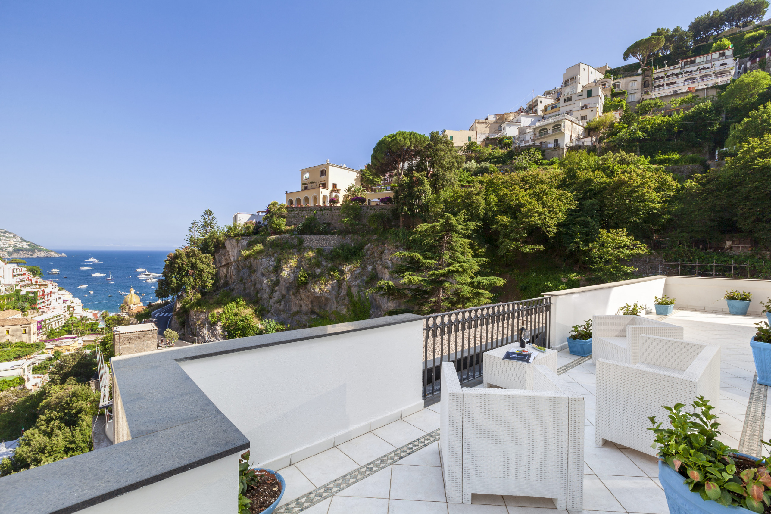 Villa Amaranto Nocelle Positano: Charming 2-Bedroom Apartment with Seaview, Positano