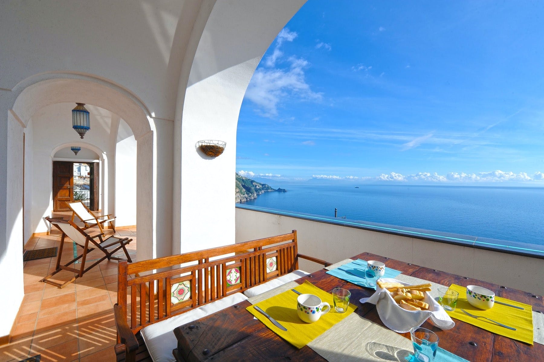 Villa Ceruleo Vettica Praiano: Luxury 3-Bedroom Apartment with Seaview and Pool, Praiano
