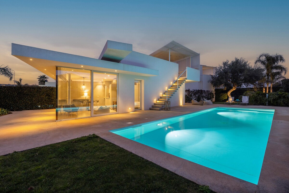 Casa Maremonti Ragusa: Charming 2-Bedroom Apartment with Pool and Hot Tub, Ragusa