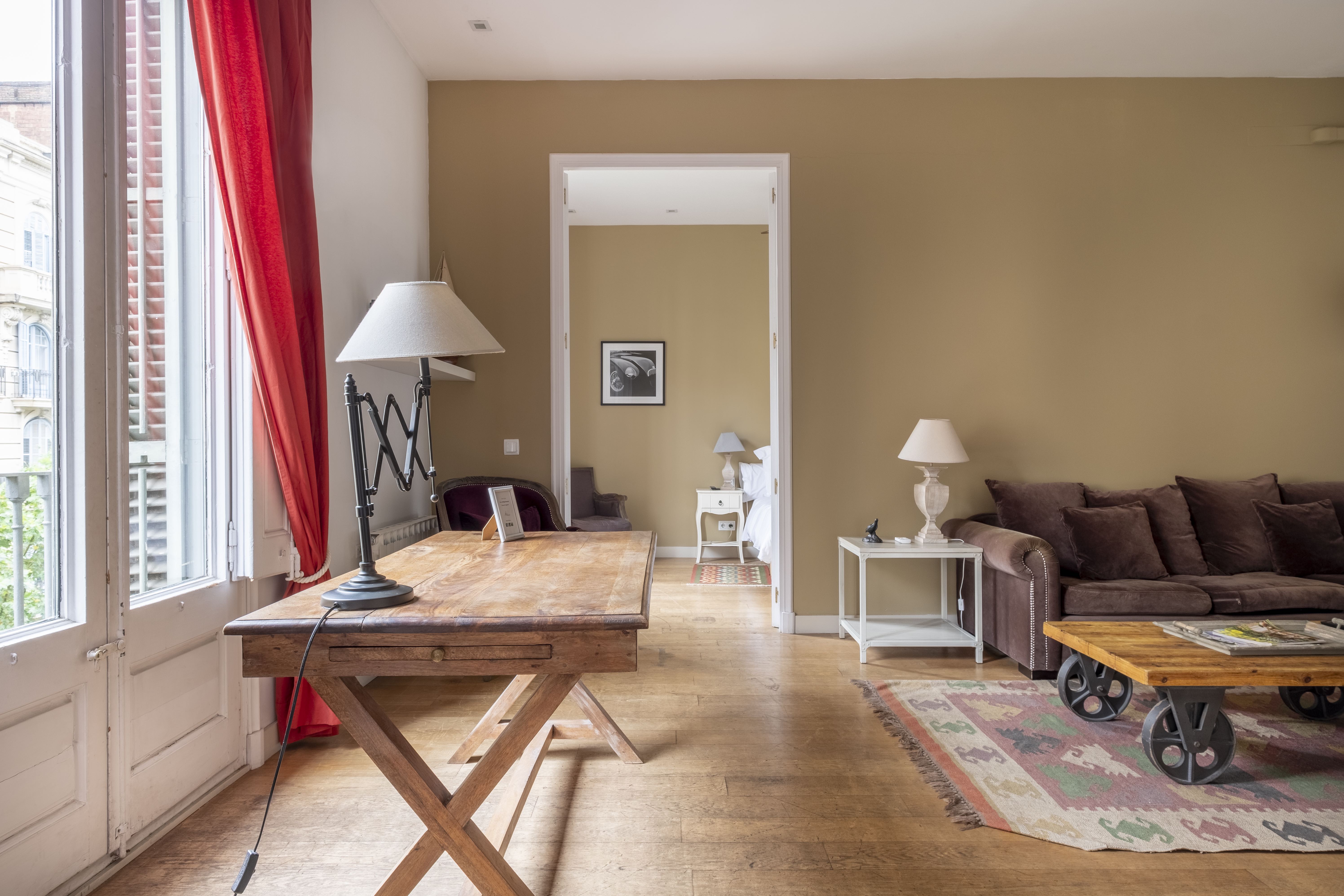 Casa Rosselló Eixample Eixample 2: Spacious 3-Bedroom Apartment with Seaviews and Air Conditioning, Eixample Barcelona