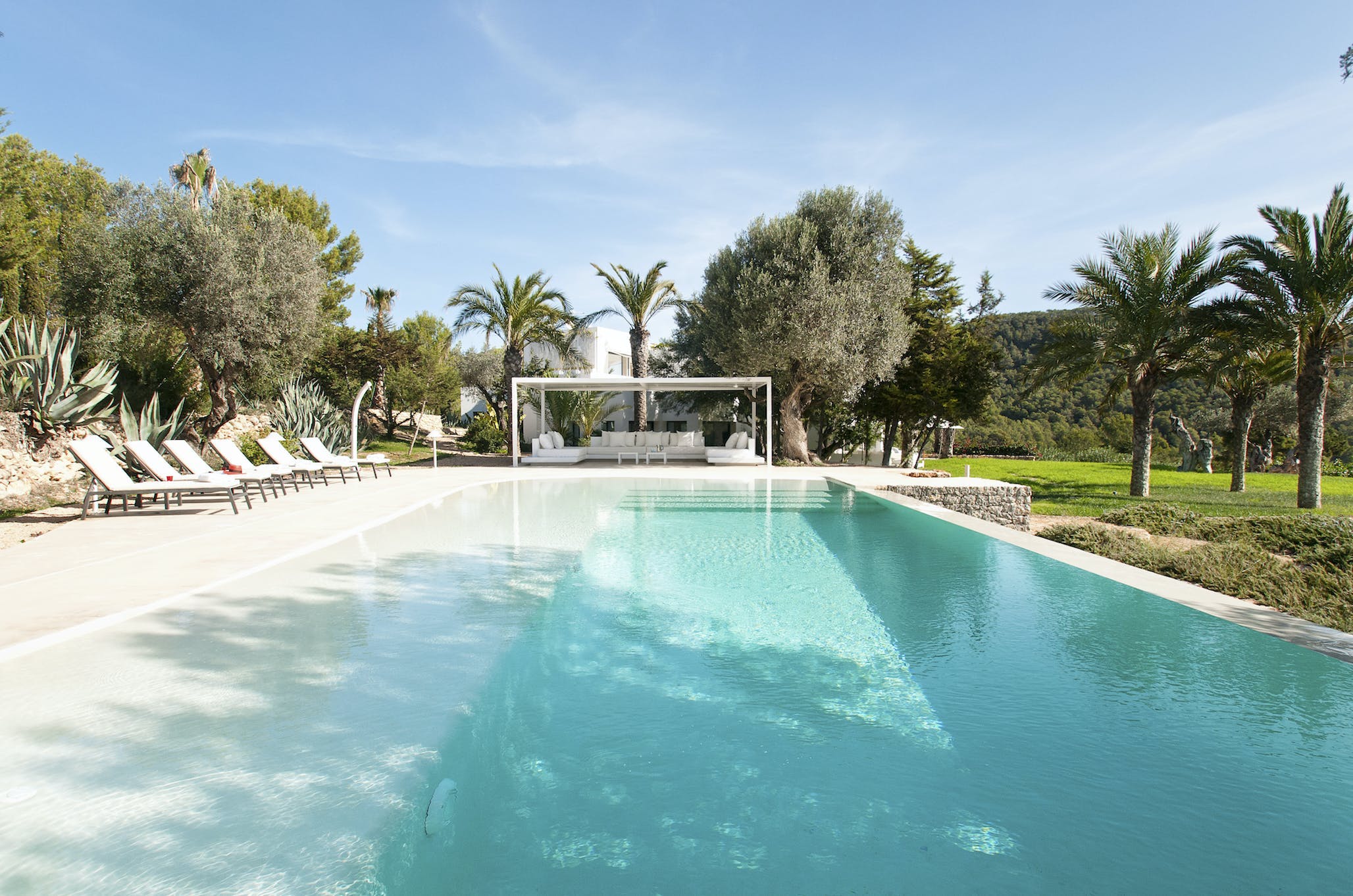 Villa Solano Botafoc Ibiza Town: Luxury 5-Bedroom Apartment with Seaview and Pool, Ibiza Town
