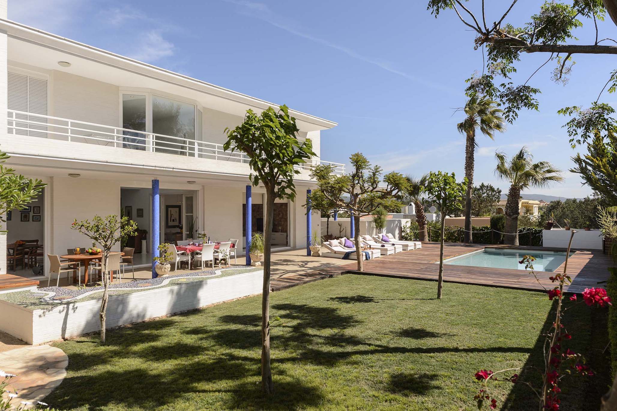 Casa Sabina Sant Antoni: Luxury 5-Bedroom Apartment with Seaview and Pool, Sant Antoni de Portmany