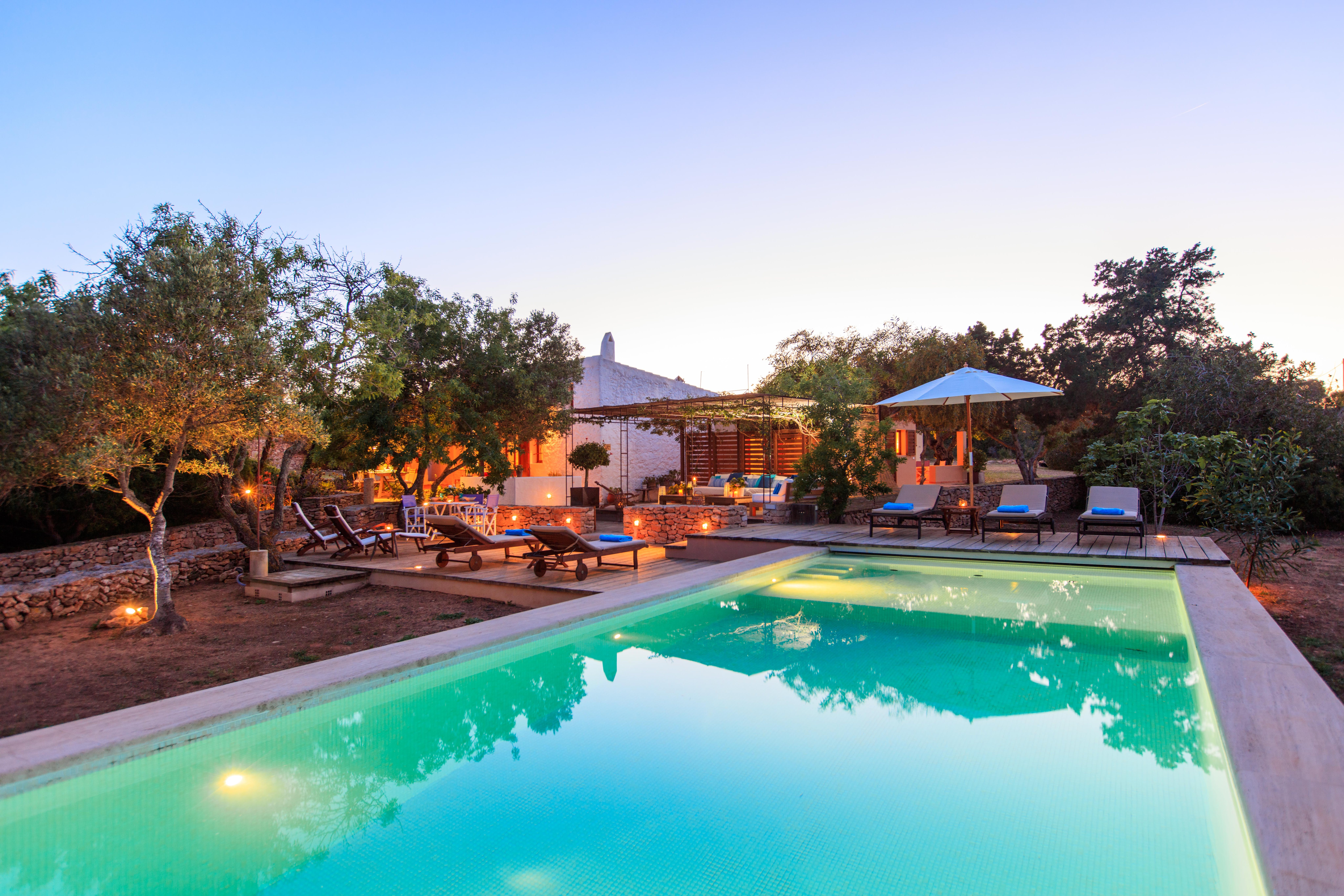 Villa Mestral S’Alamera Sant Francesc Xavier: Luxury 4-Bedroom Apartment with Seaview and Pool, Sant Francesc Xavier
