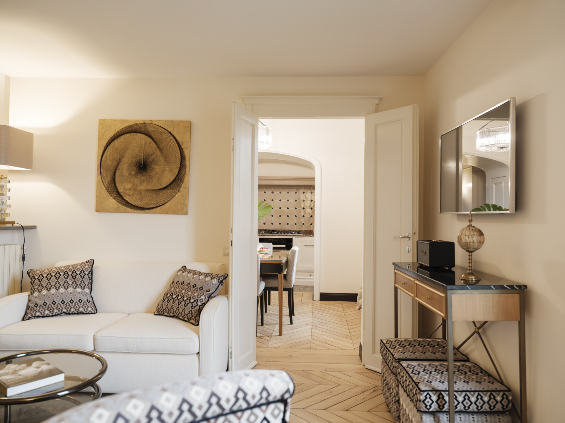 Casa San Miniato Firenze Piazzale Michelangelo 3: Stylish 2-Bedroom Apartment Rental with Office Space, Piazzale Michelangelo