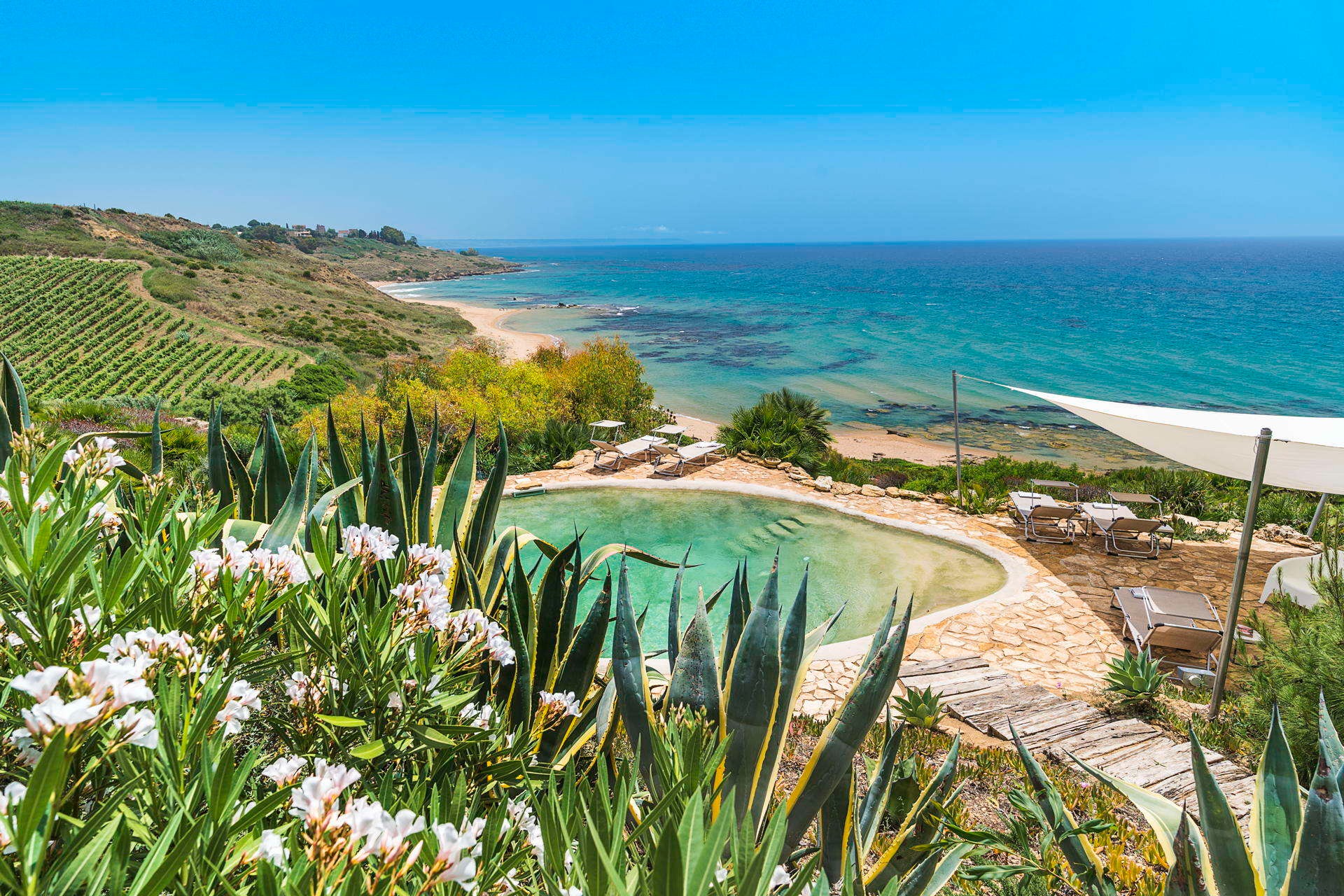 Villa Amaranto Torretta Sicily: Luxury 3-Bedroom Apartment with Beachfront Views, Sicily