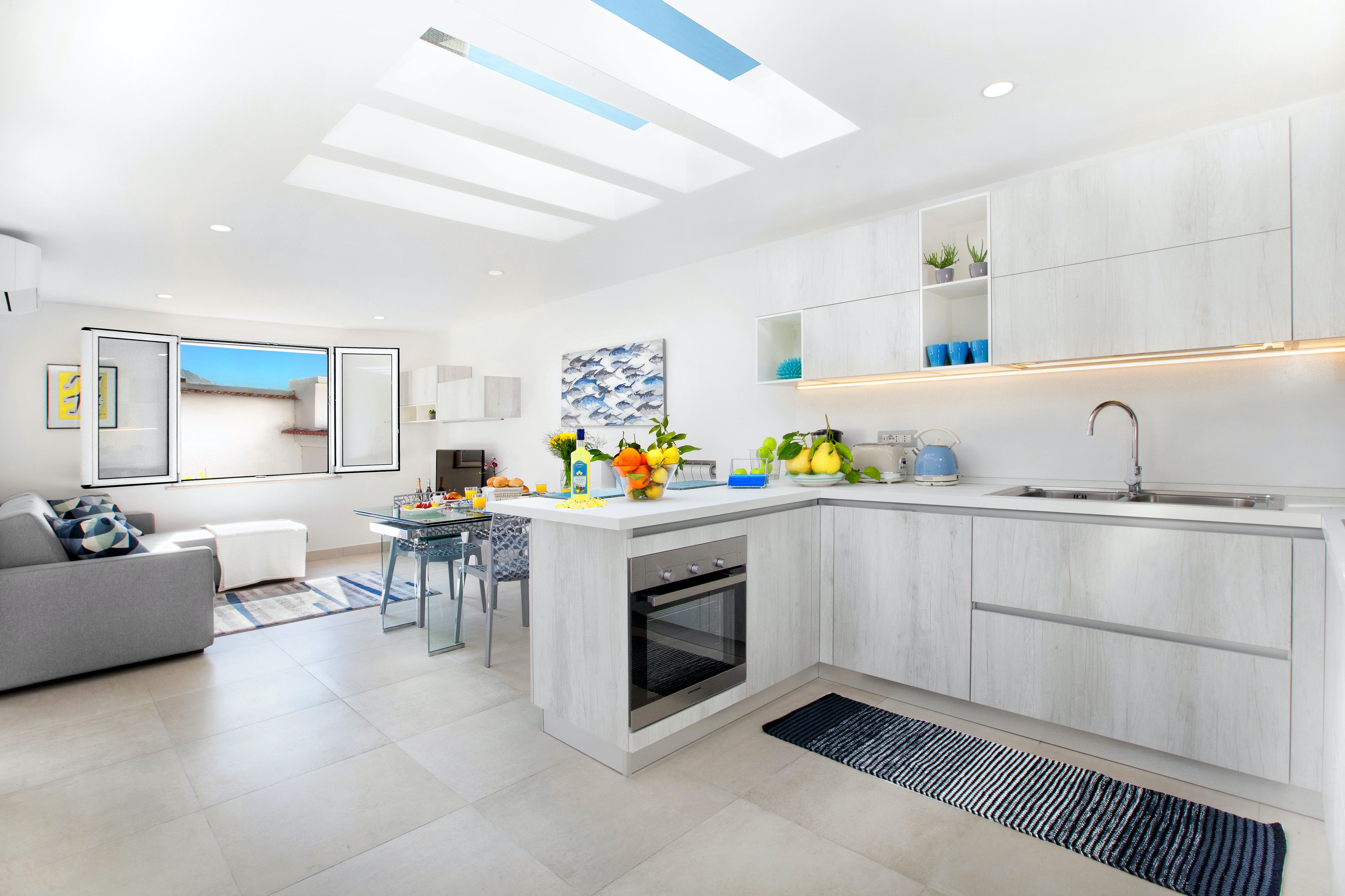 Villa Meridiana Laurito Positano: Charming 2-Bedroom Apartment with Rooftop Terrace, Positano