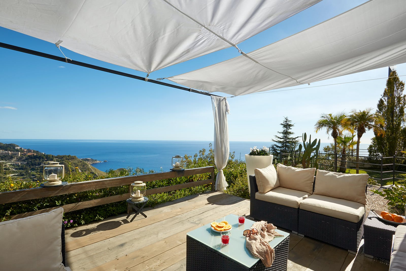 Villa Amaranto Mazzarò Taormina: Luxury 5-Bedroom Apartment with Sea Views and Pool, Taormina