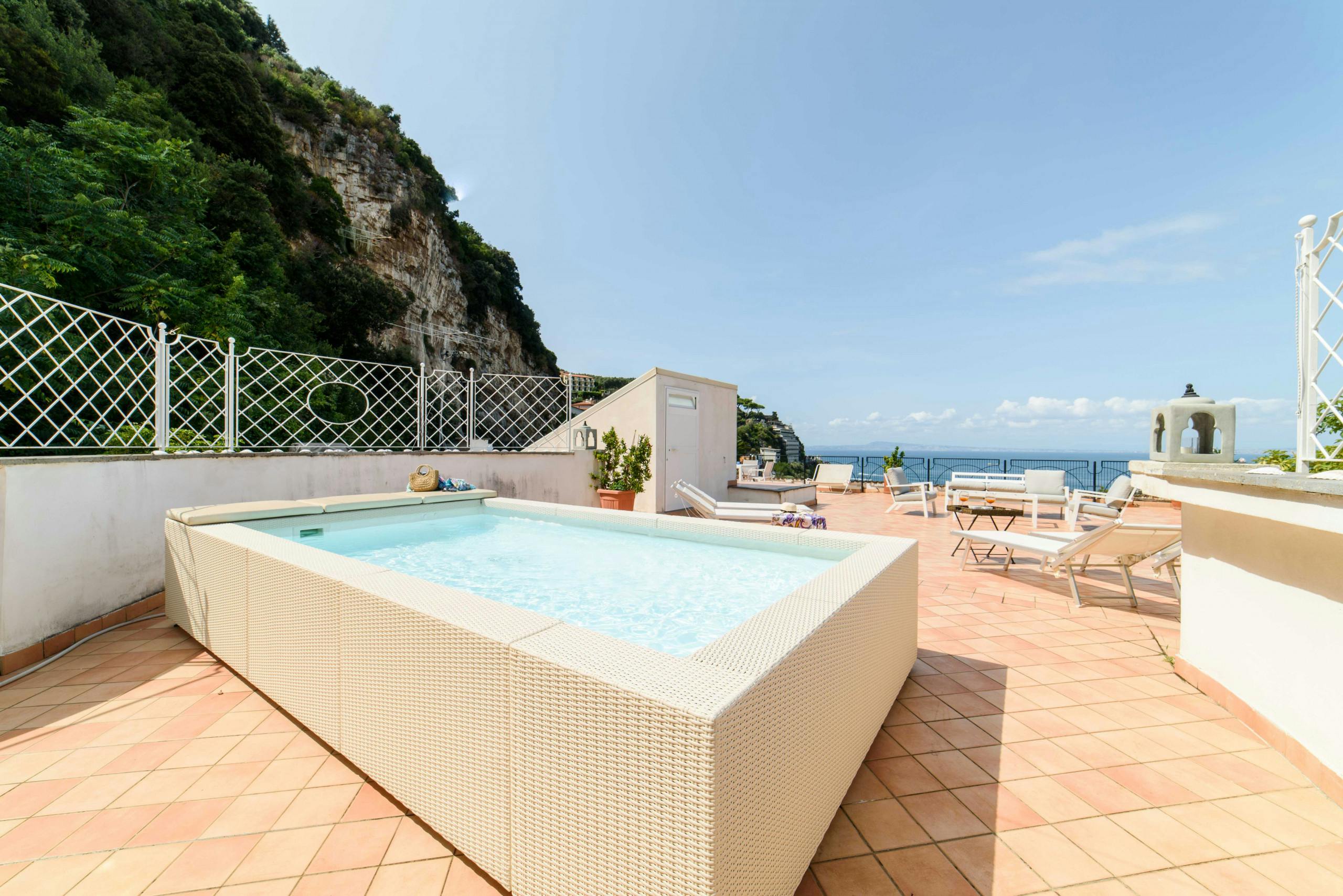 Villa Alba Crapolla Sorrento-715508: Elegant 3-Bedroom Apartment with Stunning Sea Views, Sorrento