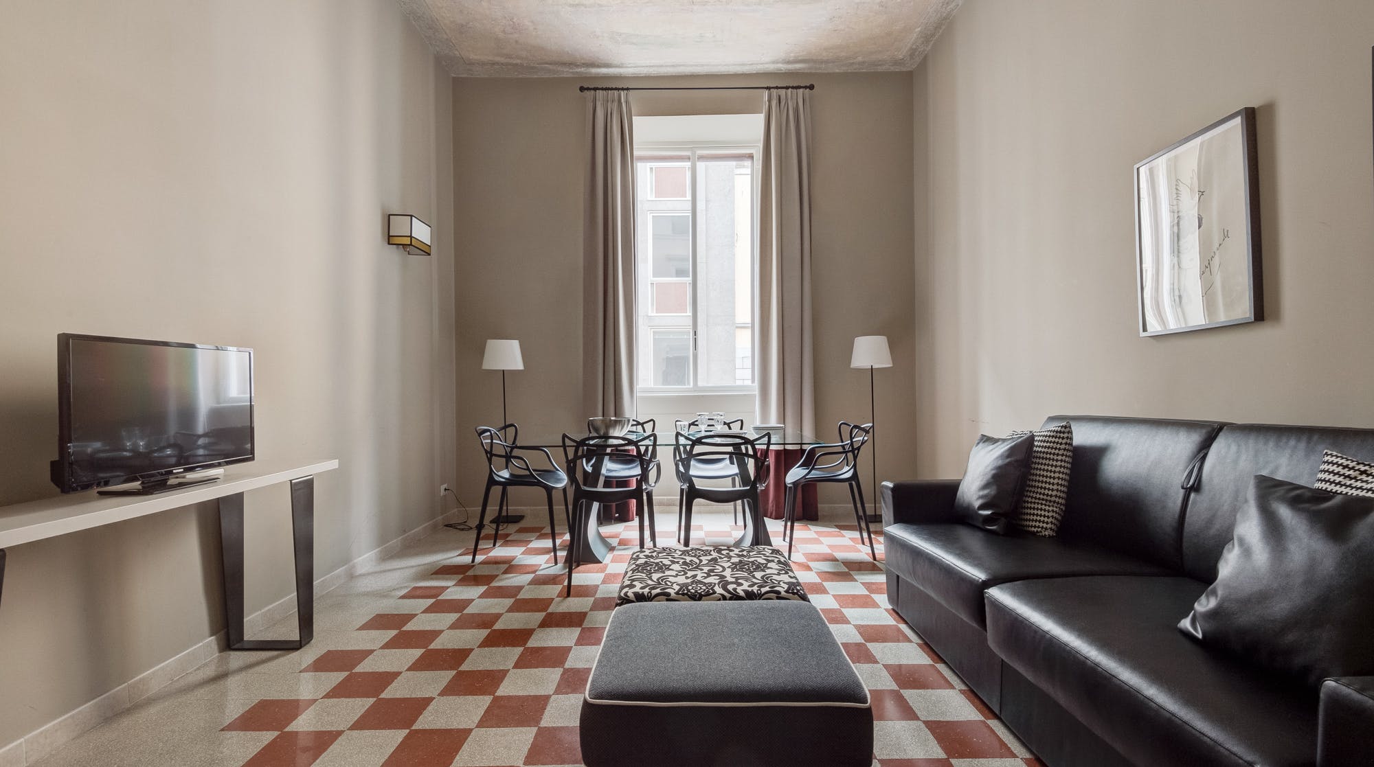 Villa Meridiana Cimbro Monti: Stylish 2-Bedroom Apartment with Air-Con in Monti Rome
