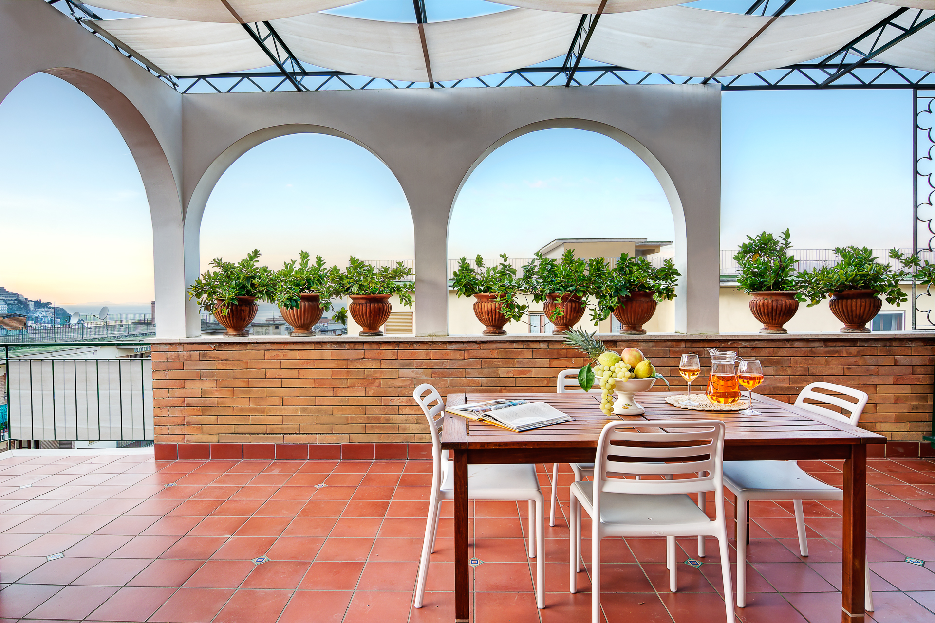 Villa Alba Bagni Sorrento-826937: Stylish 2-Bedroom Apartment Rental with Sea Views in Sorrento