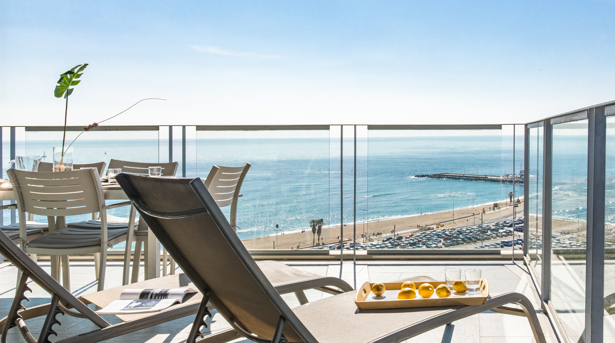 Villa Esmeralda Llevant Diagonal Mar: Luxury 5-Bedroom Apartment with Seaview and Pool, Diagonal Mar